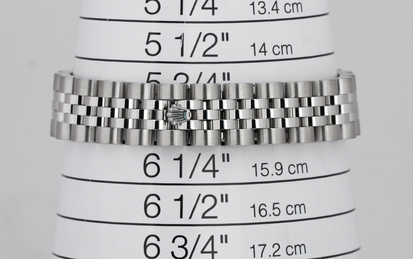 Rolex DateJust 26mm SILVER DIAMOND Stainless Steel JUBILEE 18K White Gold 179174