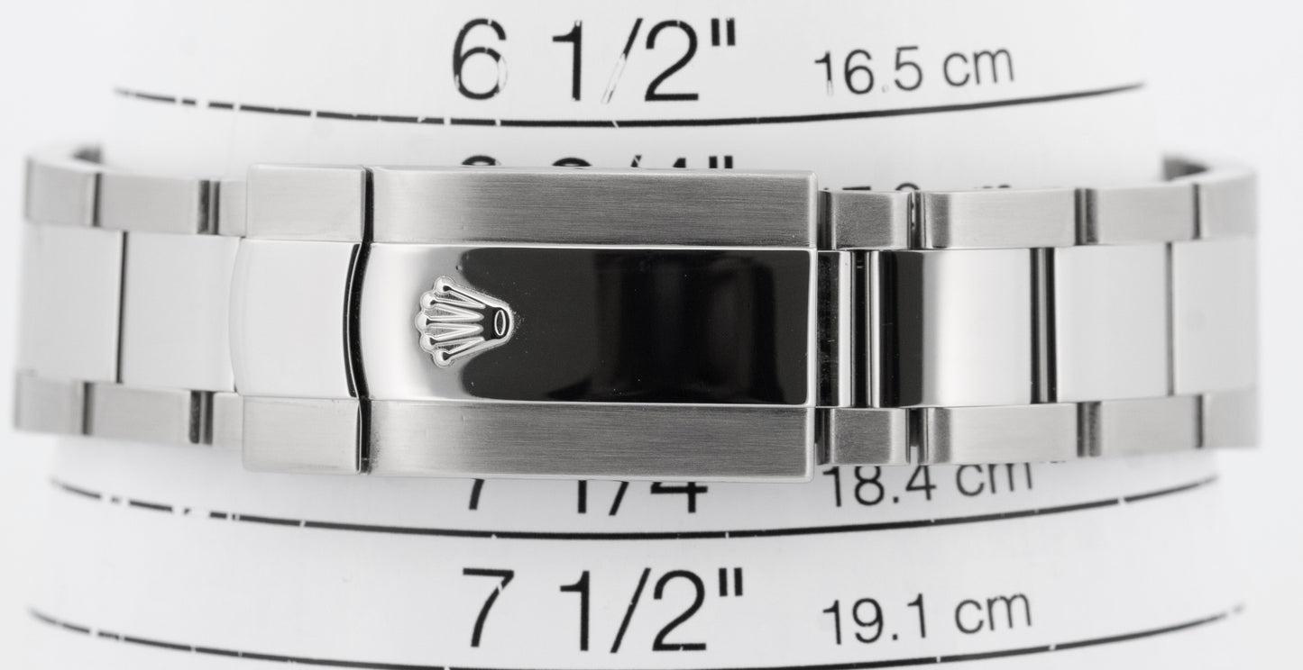Rolex DateJust Silver DIAMOND 36mm 18K White Gold Steel 116234 Watch BOX