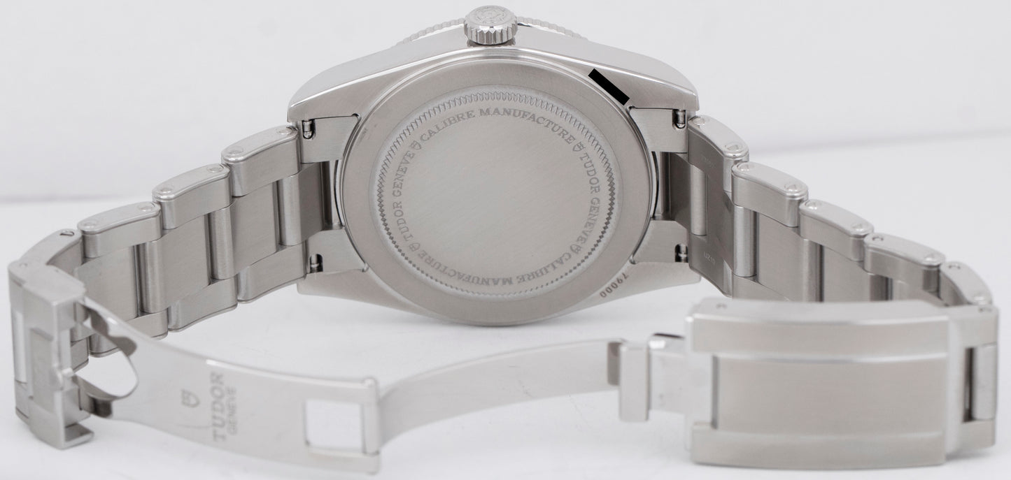 PAPERS Tudor Black Bay 54 Black Stainless Steel Watch 37mm 79000 N Watch BOX