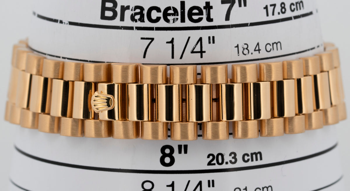 Rolex Day-Date President 1803 Champagne 18K Yellow Gold 36mm Watch