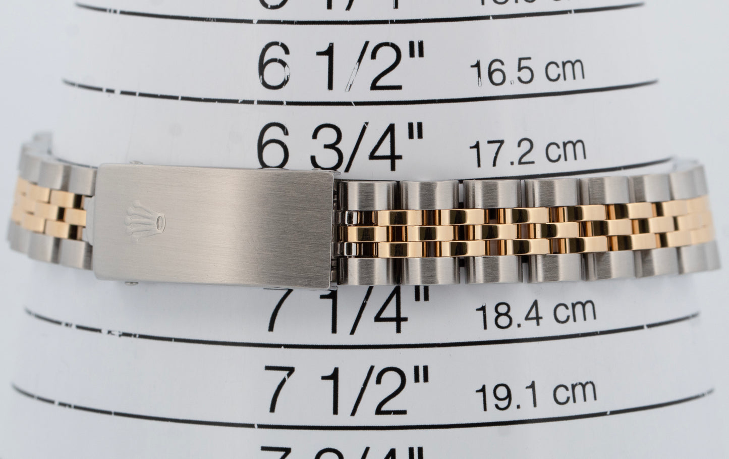 Ladies Rolex DateJust 26mm CHAMPAGNE Yellow Gold Stainless JUBILEE Watch 69173