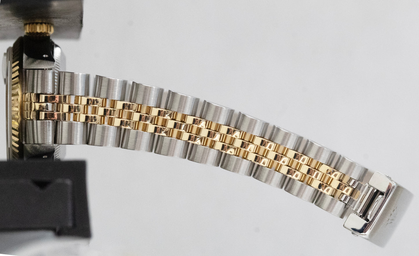 Ladies Rolex DateJust 26mm CHAMPAGNE Yellow Gold Stainless JUBILEE Watch 69173