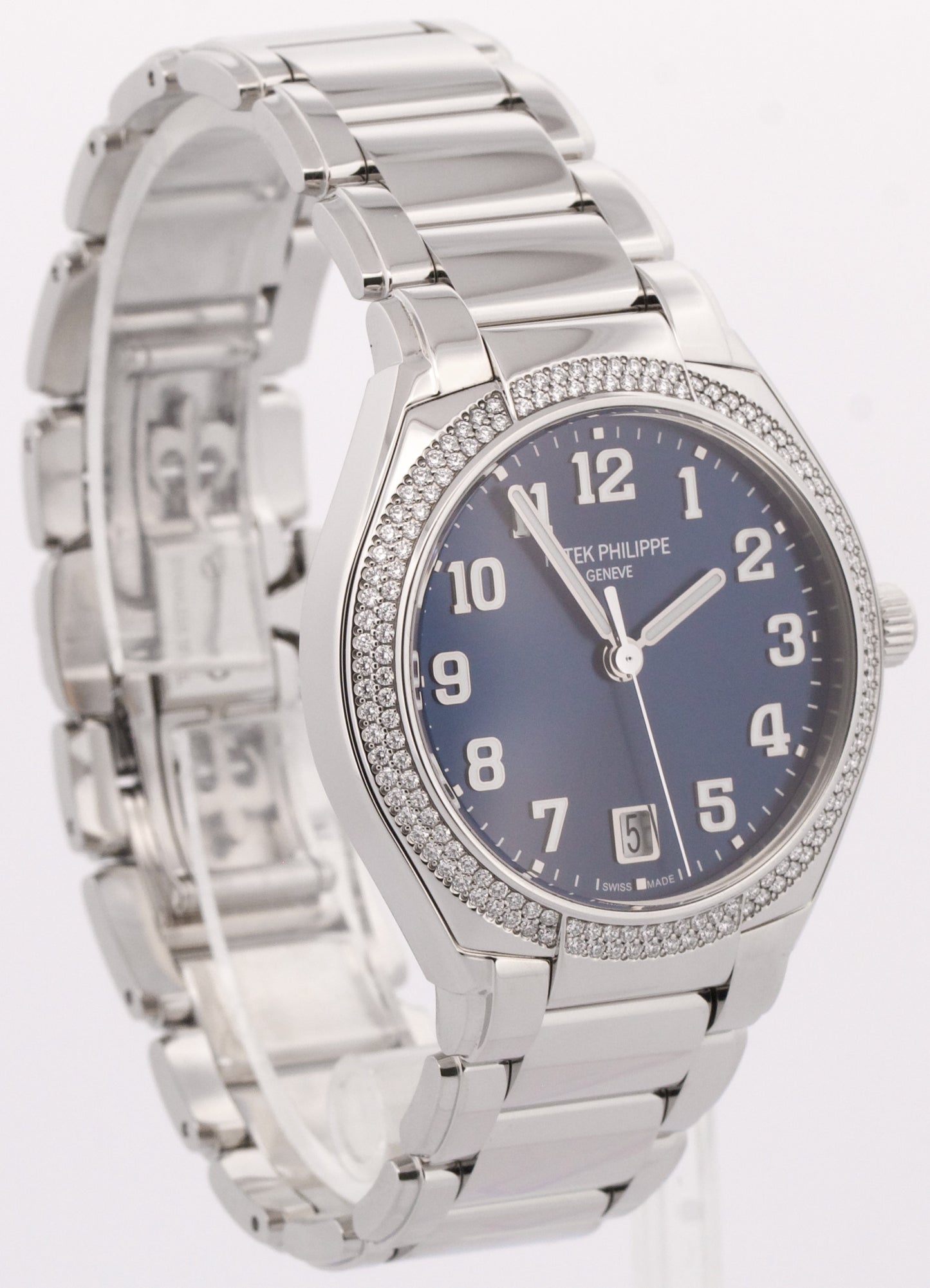 NEW 2025 PAPERS Patek Philippe Twenty-4 Blue DIAMOND 36mm 7300/1200A-001 BOX