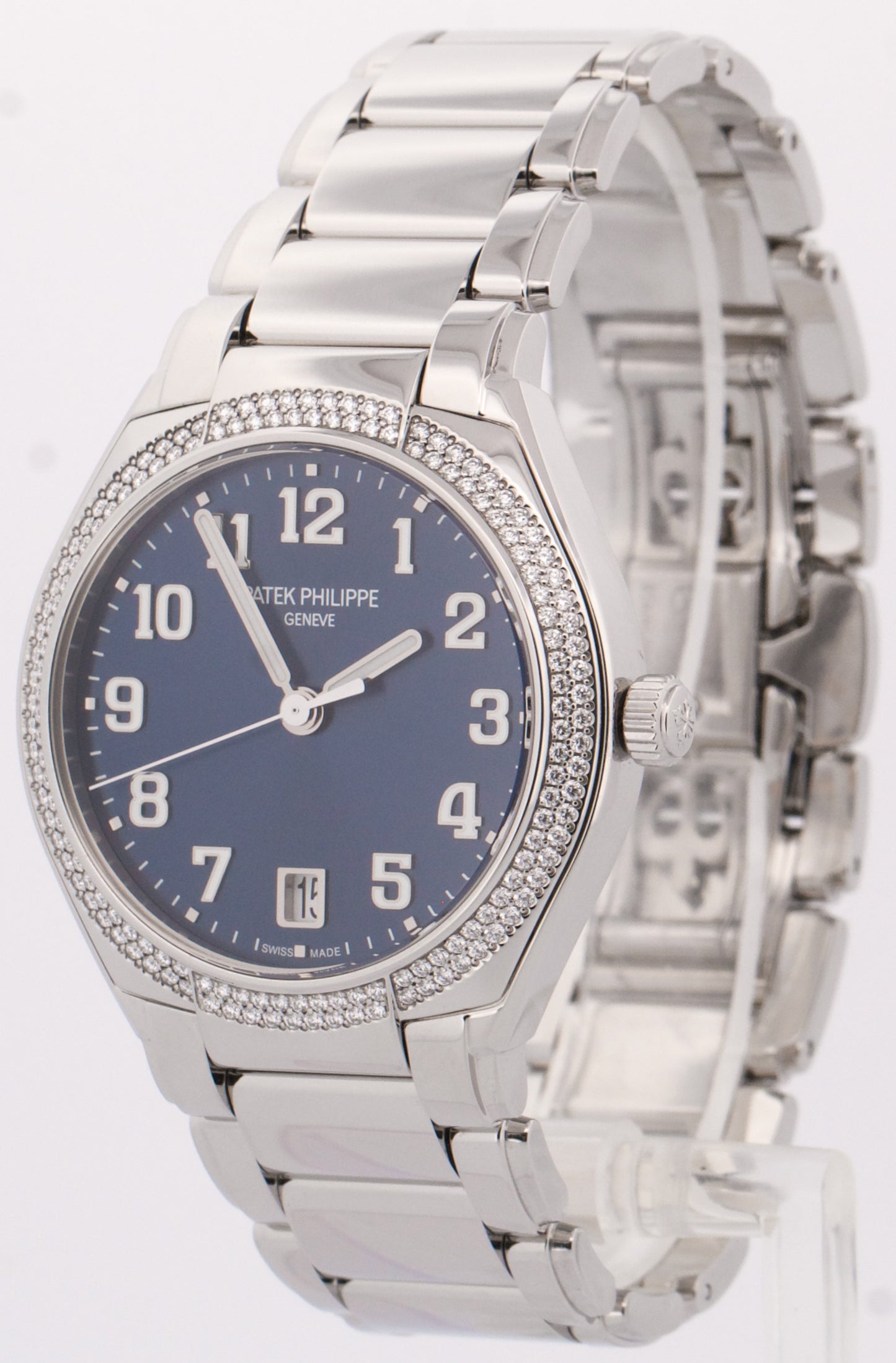 NEW 2025 PAPERS Patek Philippe Twenty-4 Blue DIAMOND 36mm 7300/1200A-001 BOX