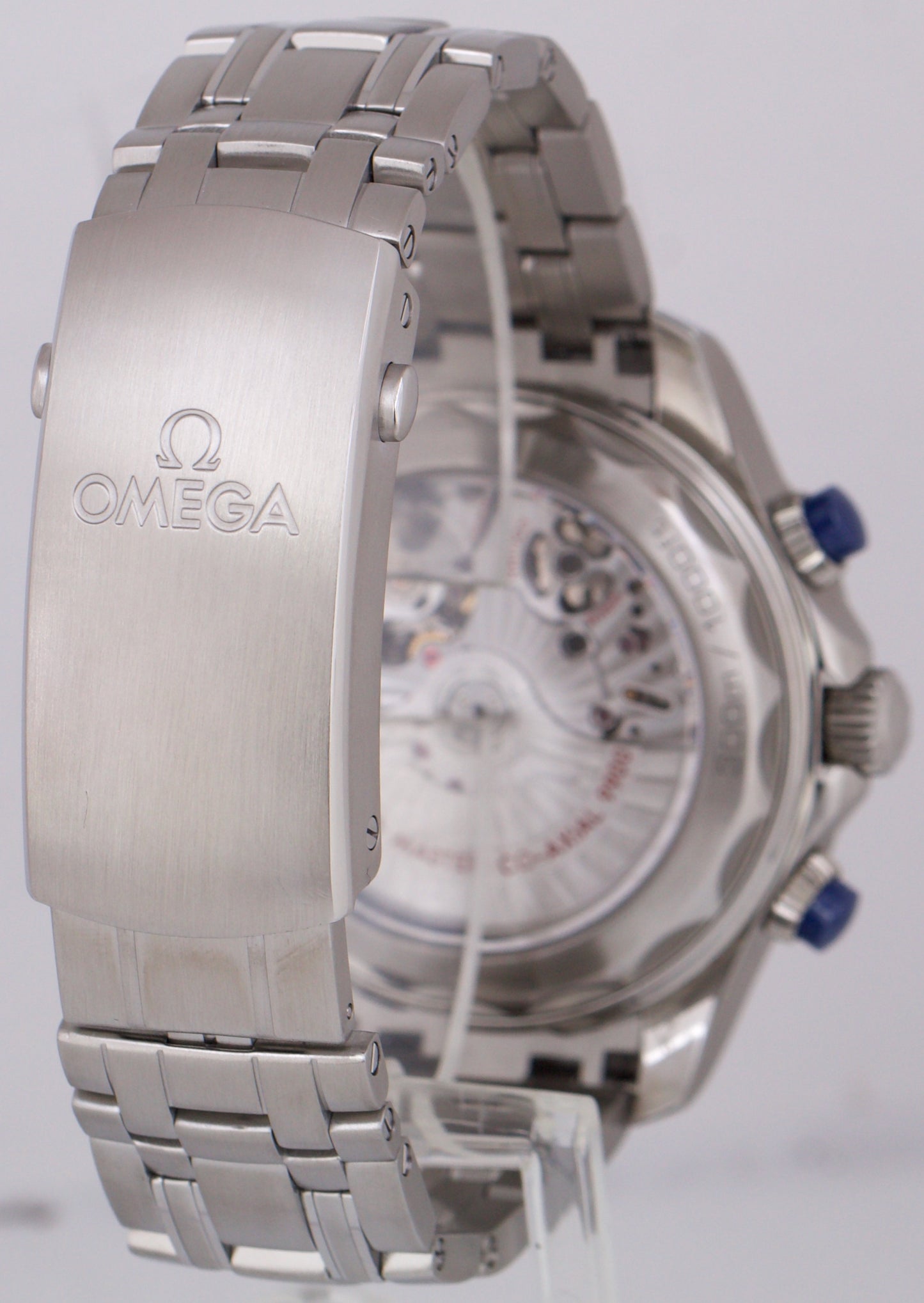 MINT Omega Seamaster Diver 300M 44mm BLUE WAVE 210.30.44.51.03.001 Watch BOX