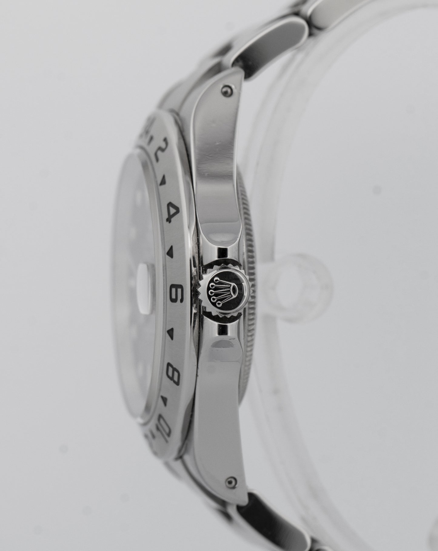 Rolex Explorer II Black 16570 40mm Red GMT Stainless Steel Oyster GMT Watch BOX
