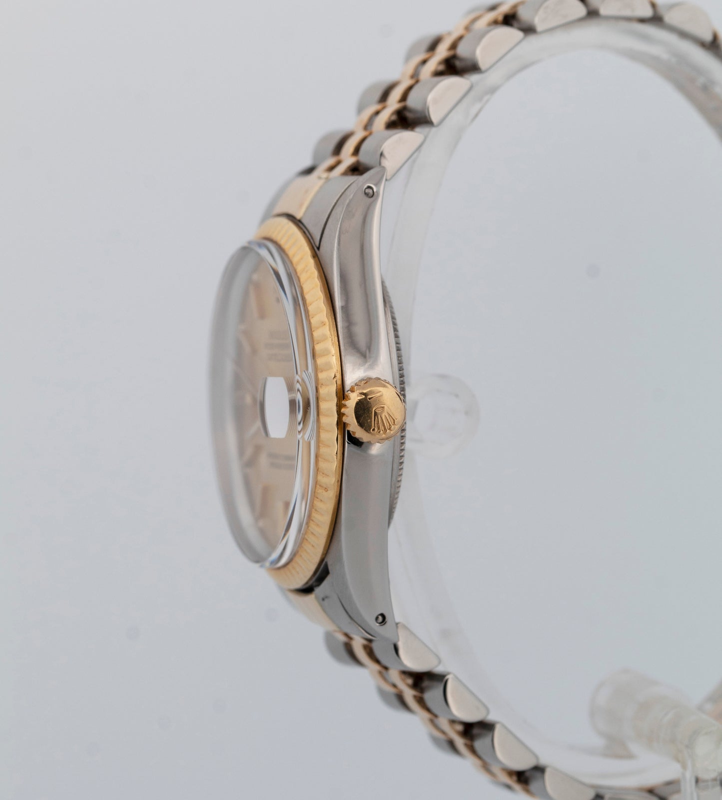 Rolex DateJust 36mm Champagne Two-Tone 18K Yellow Gold Steel JUBILEE Watch 16013