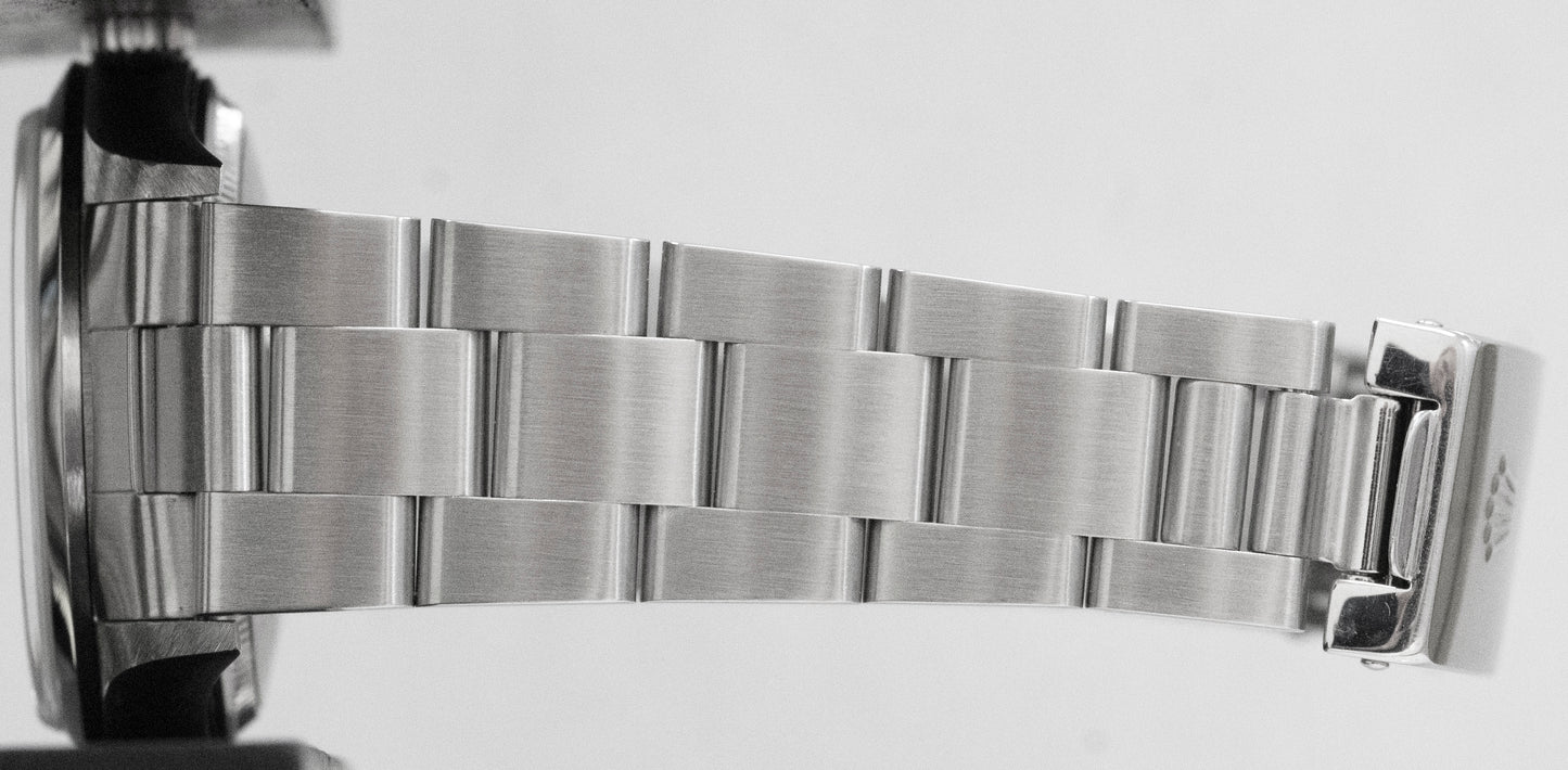 PAPERS Rolex Air-King Precision White Roman Stainless Steel 34mm Watch 14000 BOX