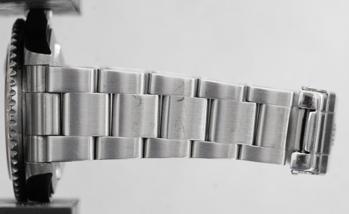 PAPERS Rolex GMT-Master II PEPSI Red Blue Steel Oyster NO-HOLES Watch 16710 BOX