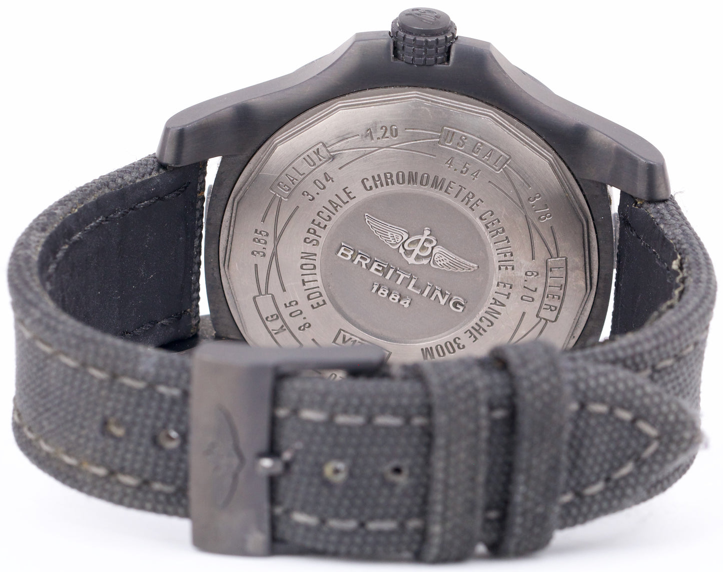 PAPERS Breitling Avenger Blackbird Black TITANIUM Automatic 48mm V1731010 BOX