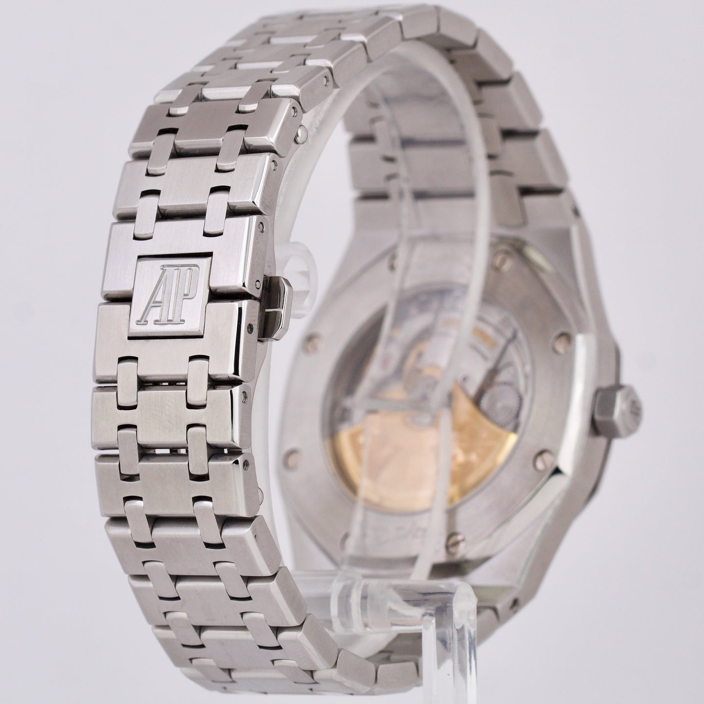 Audemars Piguet Royal Oak Blue 39mm Stainless Steel Date Automatic Watch 15300ST