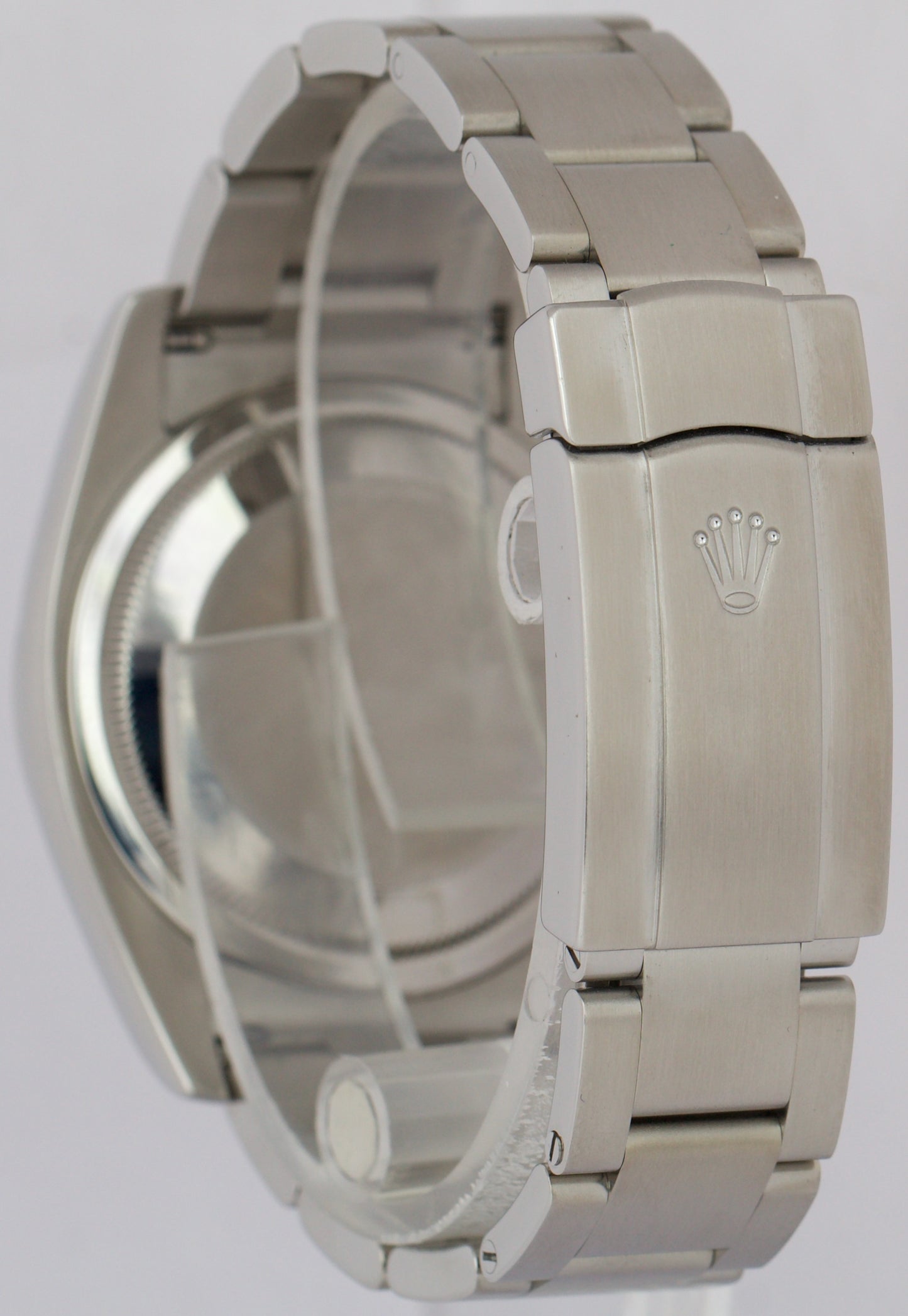 MINT Rolex Oyster Perpetual GRAPE Purple Stainless 3-6-9 Automatic 36mm 116000