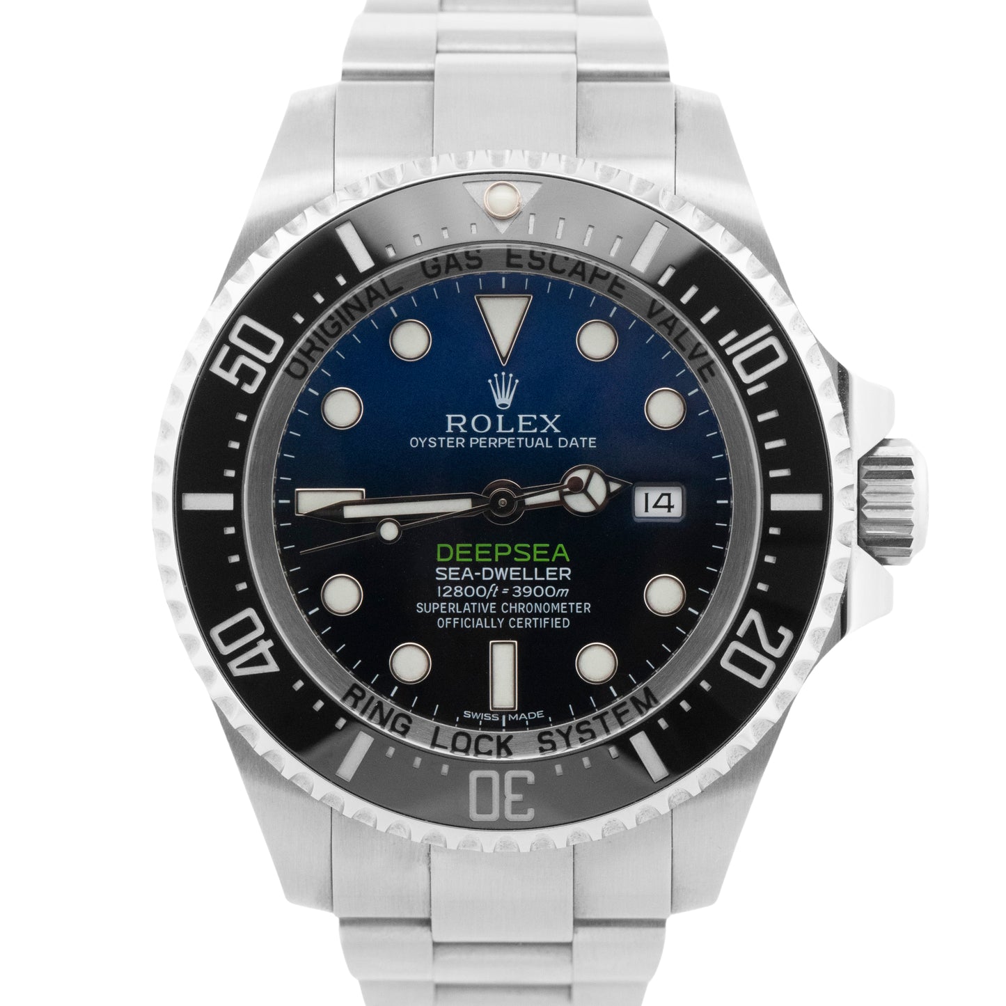 PAPERS Rolex Sea-Dweller Deepsea 'James Cameron' Blue 116660 44mm Dive Watch BOX