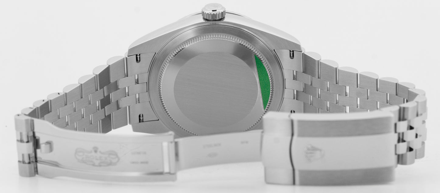 NEW SEPT 2025 PAPERS Rolex Sky-Dweller GREEN 42mm JUBILEE 18K Steel 336934 BOX