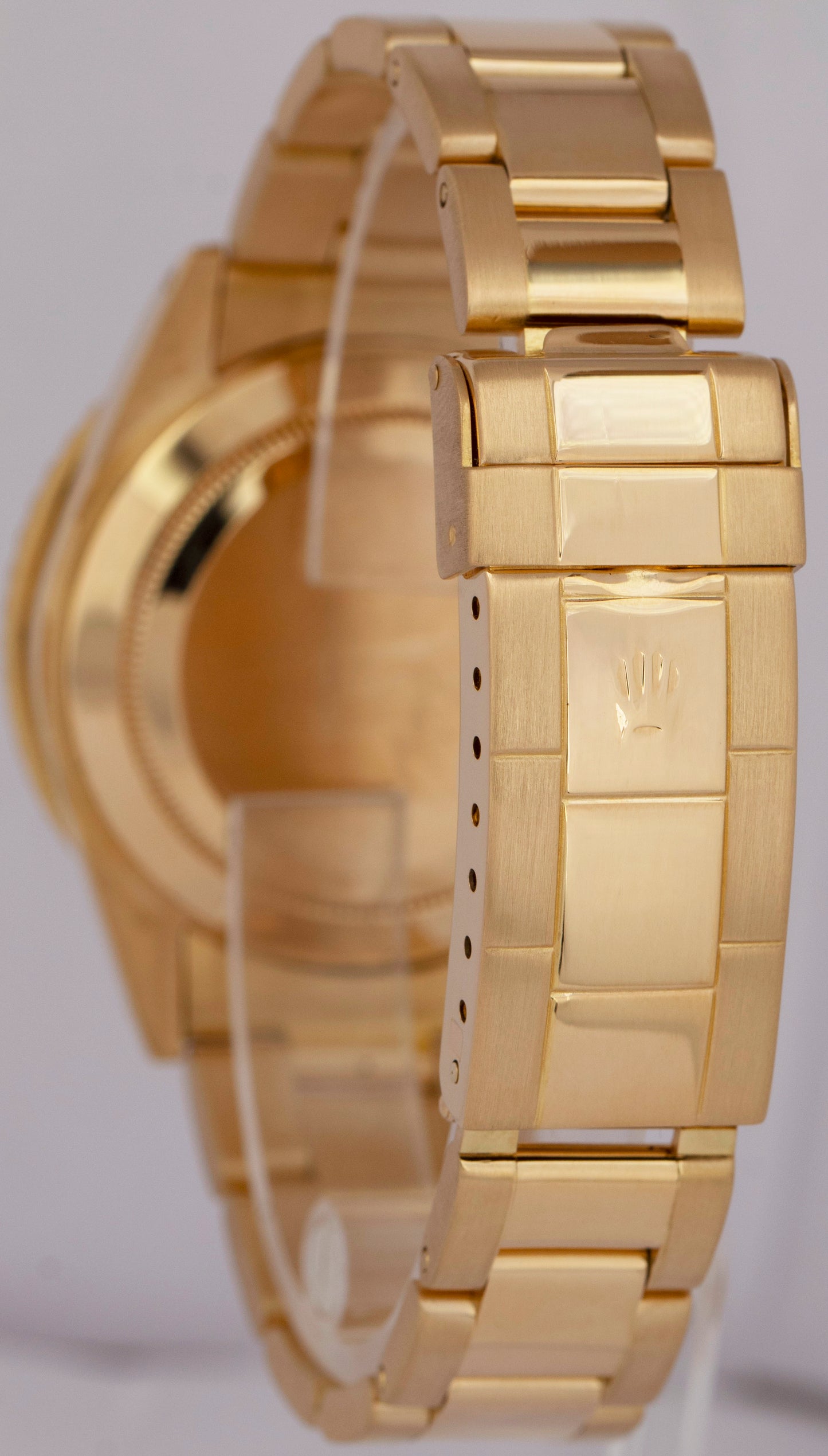 PAPERS 1987 Rolex Submariner Date Black 18K Yellow Gold 40mm 16808 Watch BOX