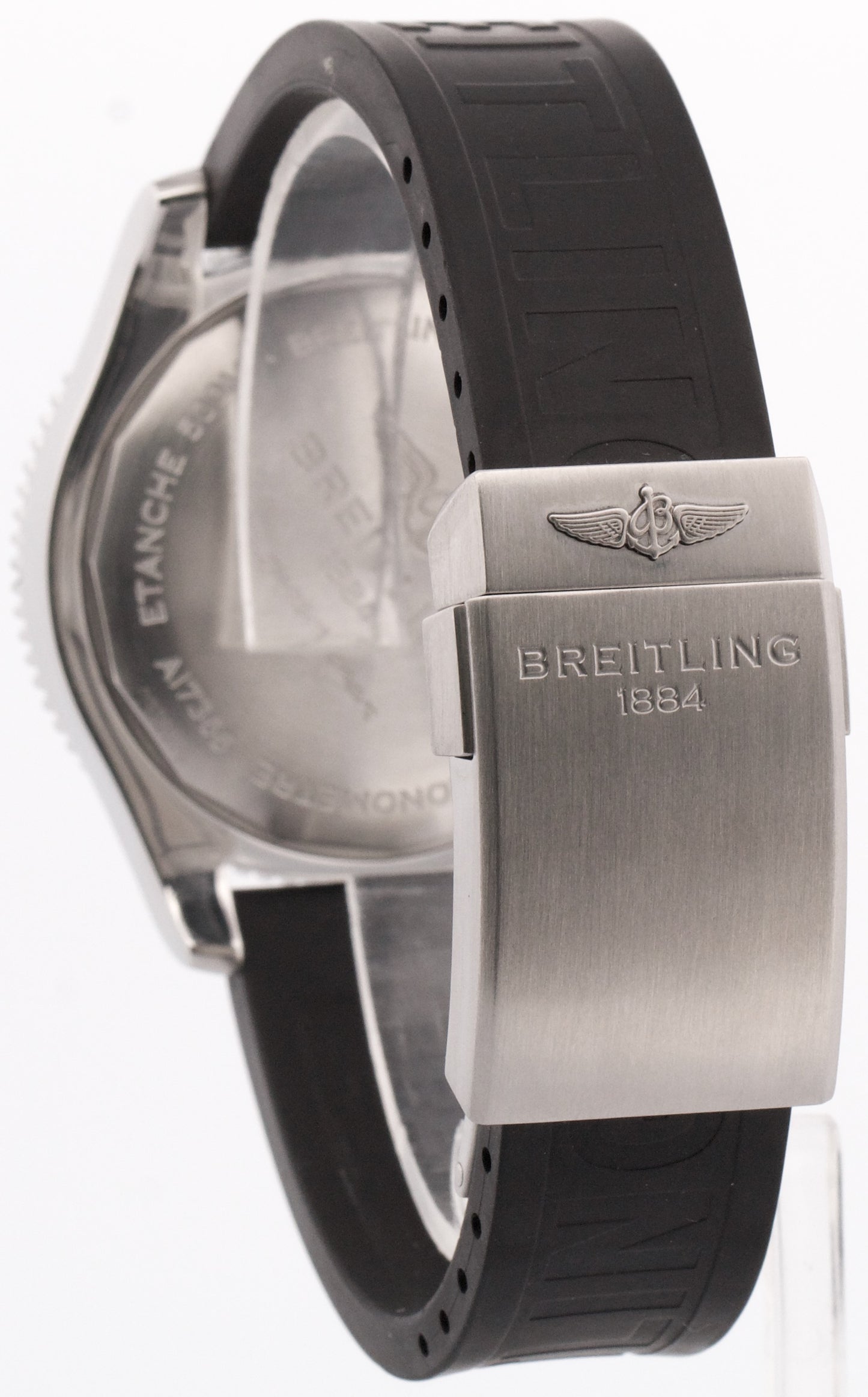 Breitling Superocean ORANGE Stainless Steel Rubber 42mm A17366 Automatic BOX
