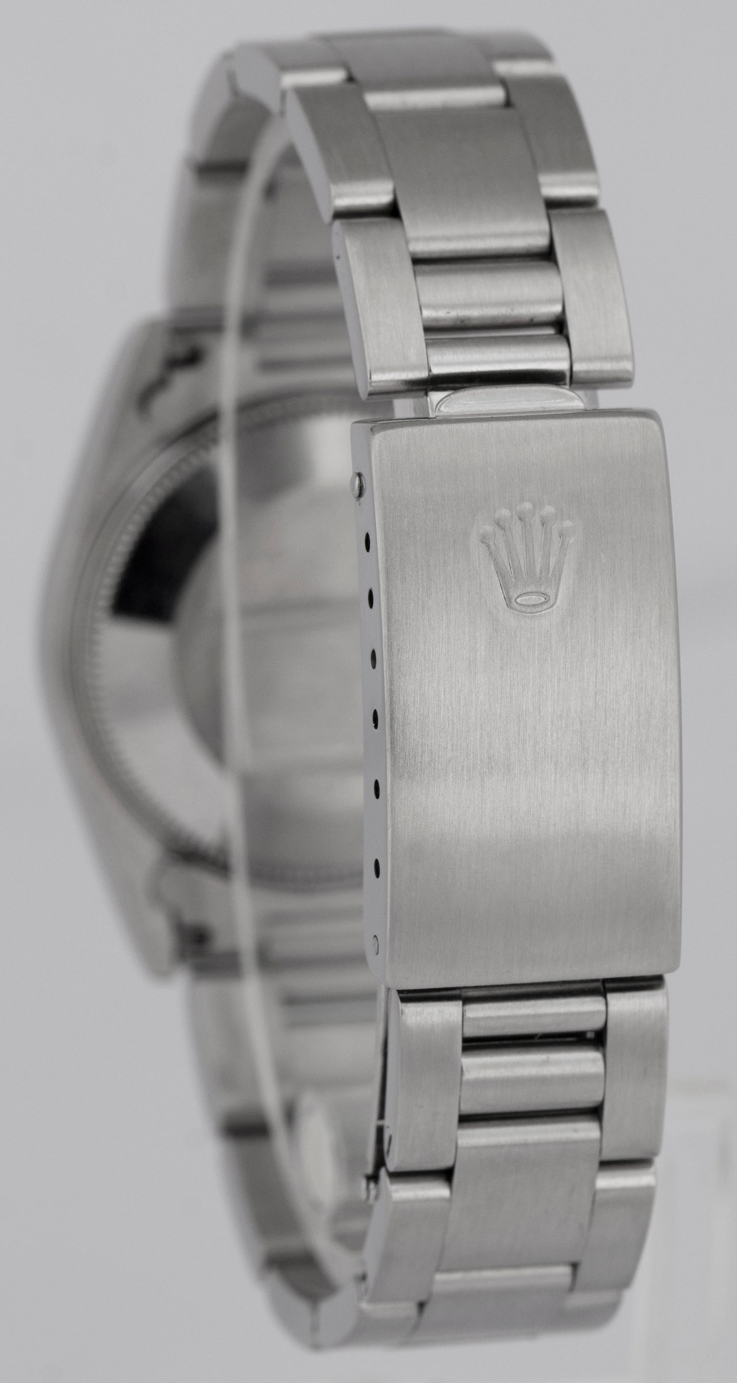 MINT Ladies Rolex Oyster Perpetual 31mm Silver Stainless Steel Watch 67480