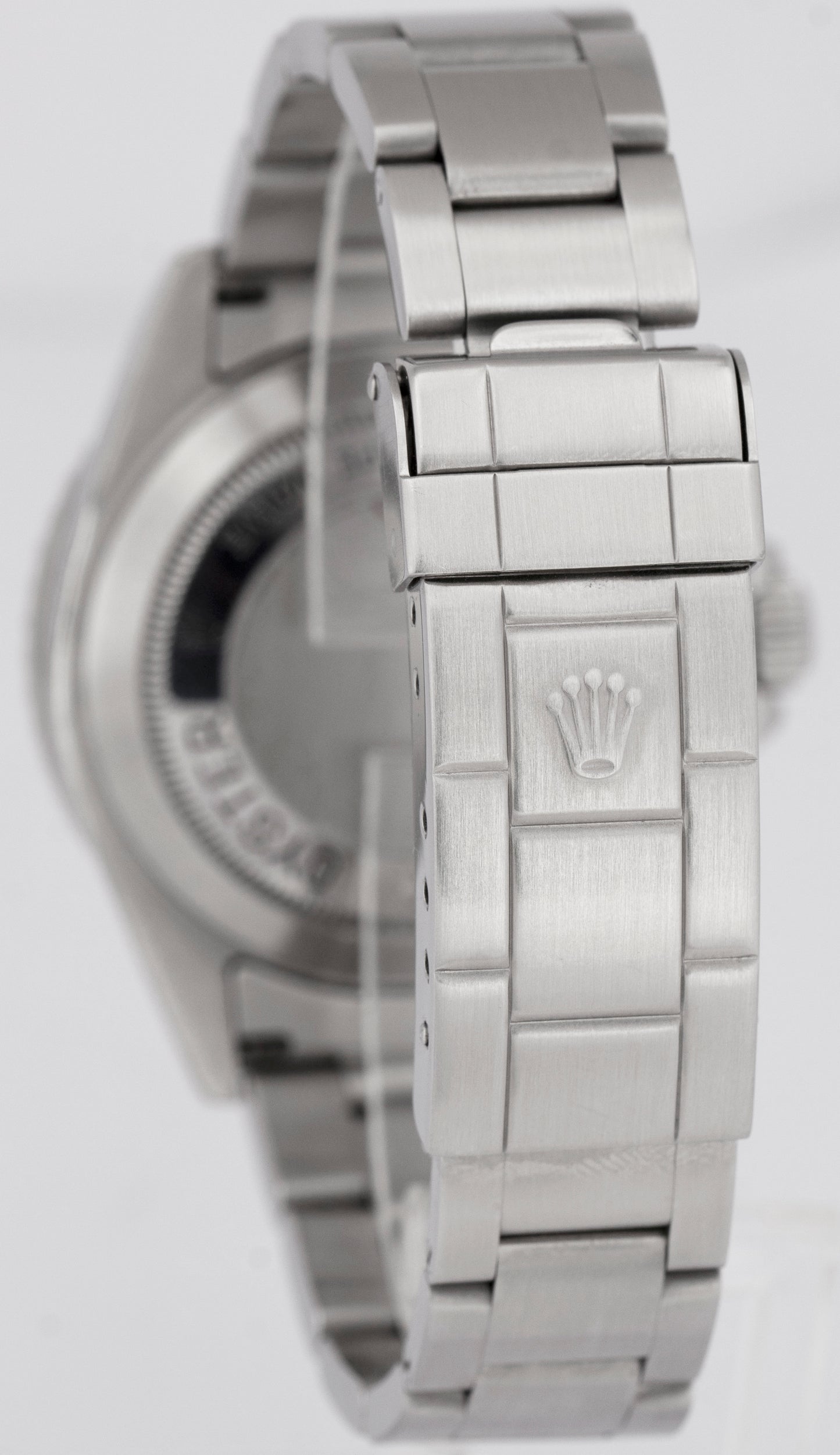 MINT PAPERS Rolex Sea-Dweller 40mm No-Holes Case Black Steel Date Watch 16600