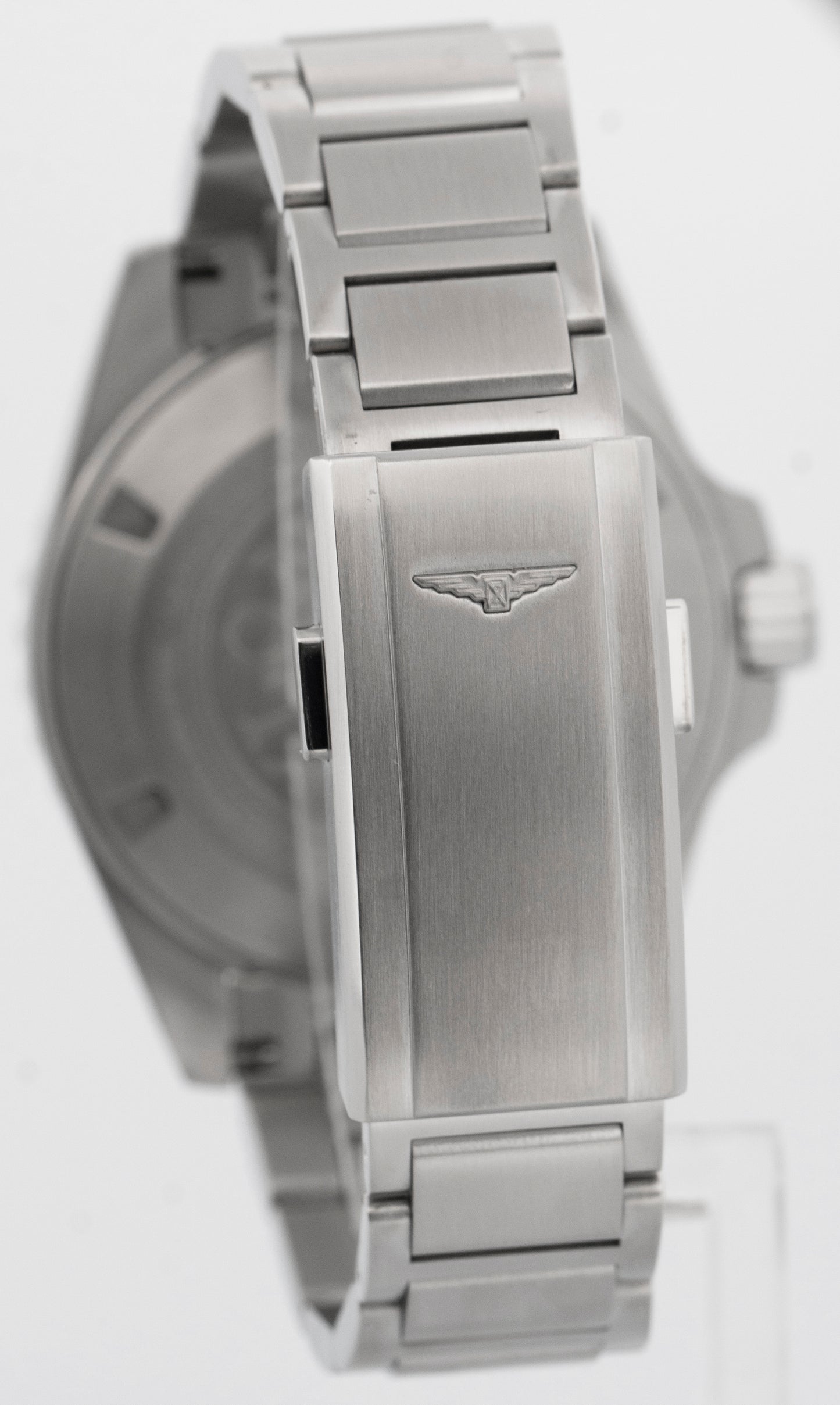 2023 PAPERS Longines Hydroconquest GMT 41mm Black Steel Watch L3.790.4.56.9 BOX