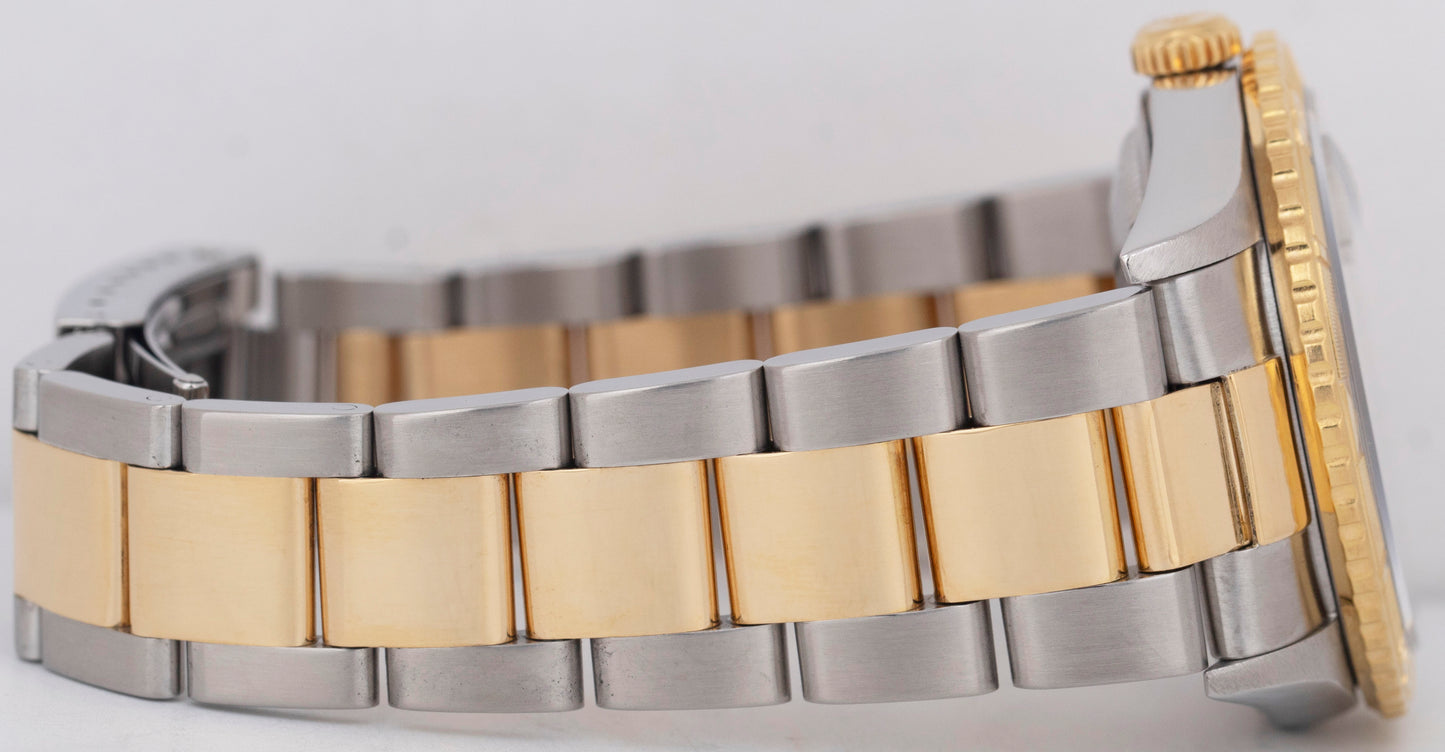 Rolex DateJust Turn-O-Graph 16263 Thunderbird 36mm Slate Two-Tone 18K Gold Watch