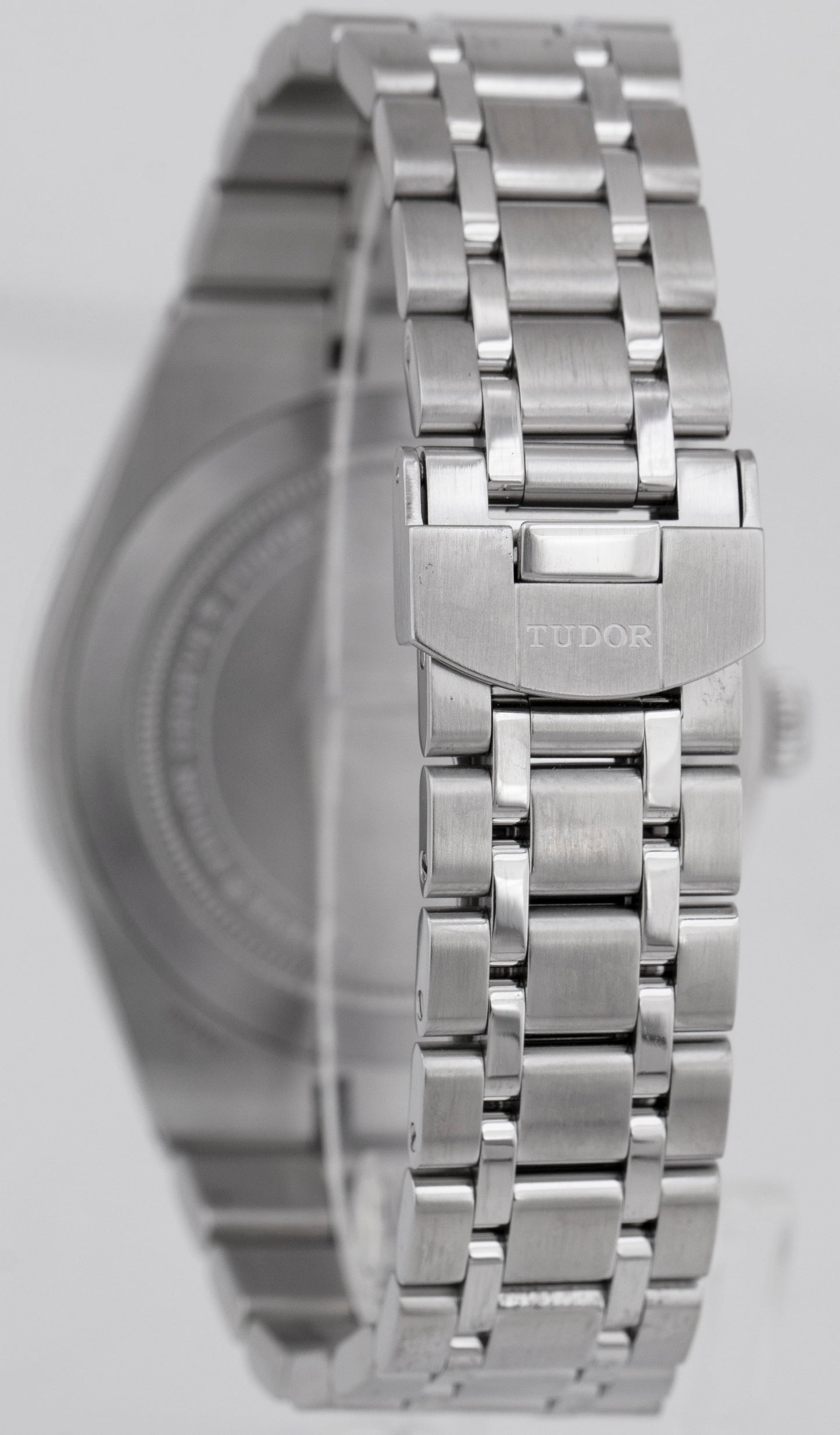 PAPERS Tudor Royal 41mm Blue Roman Automatic Stainless Day Date 28600 Watch BOX