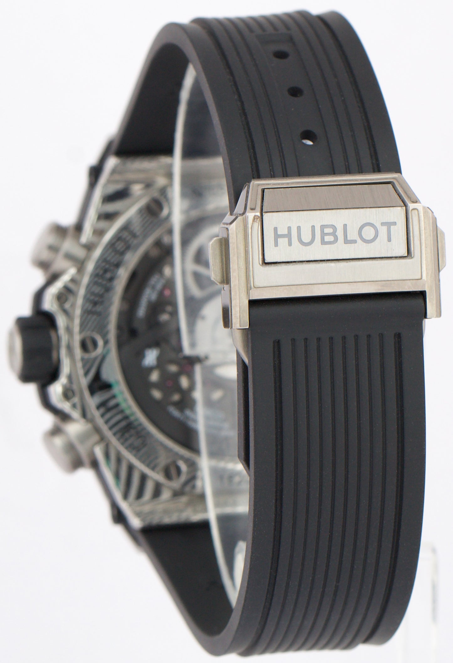 PAPERS Hublot Big Bang Chronograph 42mm DAMASCUS STEEL 441.DS.1170.NR.GAS22 BOX