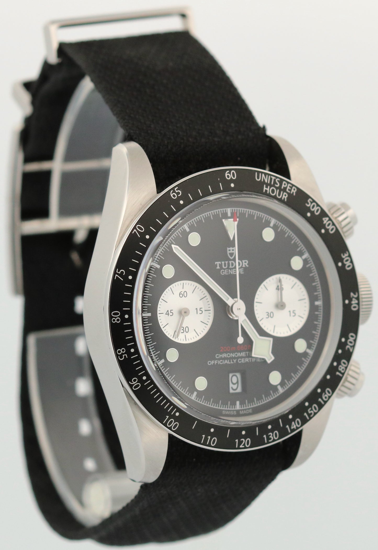 Tudor Black Bay Chrono 41mm BLACK Stainless Steel Automatic 79360 N Watch