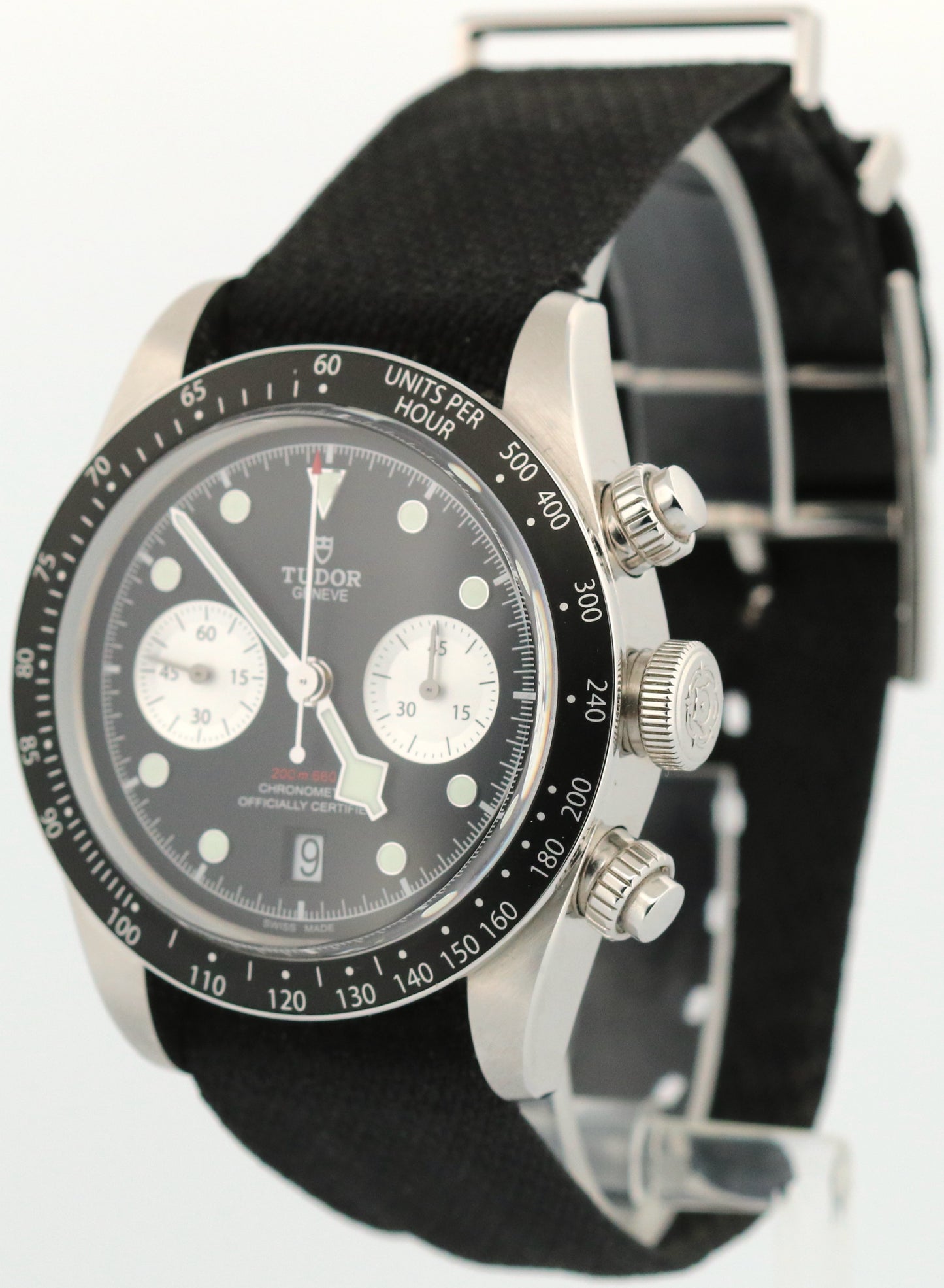 Tudor Black Bay Chrono 41mm BLACK Stainless Steel Automatic 79360 N Watch