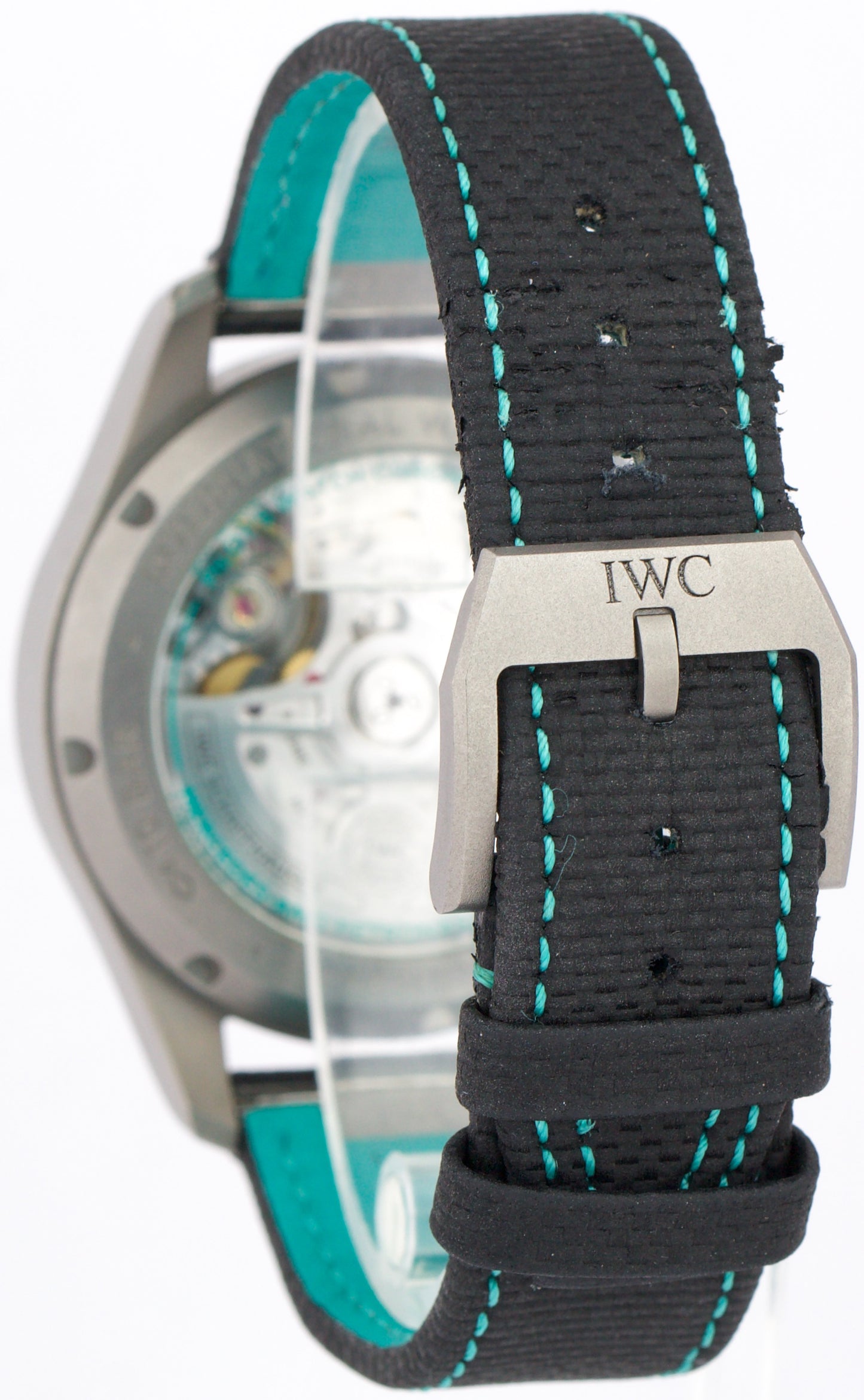 PAPERS IWC Pilot Chronograph MERCEDES-AMG Petronas 41mm Titanium IW388108 BOX