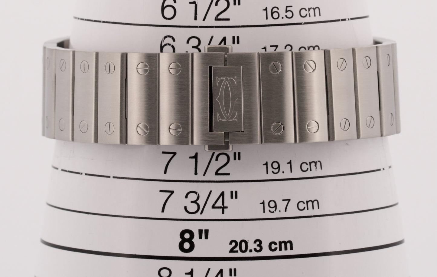 Cartier Santos White Roman Stainless Steel WSSA0018 4072 39.8mm Box Papers