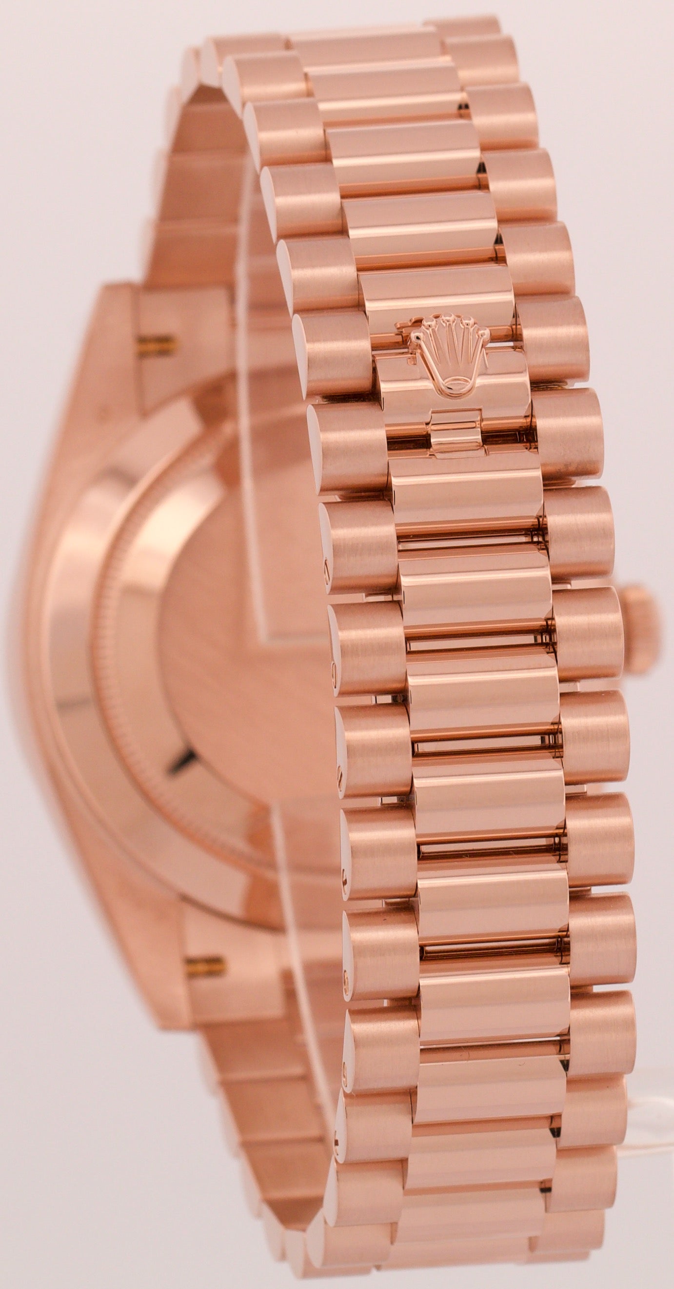 2024 PAPERS Rolex Day-Date President 40mm BLACK OMBRE ROMAN 18K 228235 Watch BOX