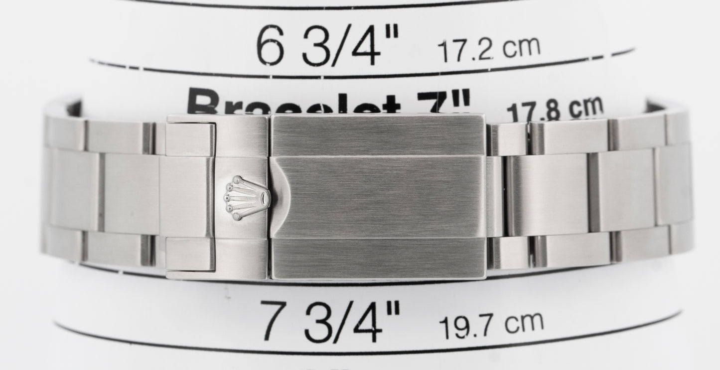 2024 PAPERS Rolex Air-King BLACK Stainless Steel 40mm 126900 Watch BOX