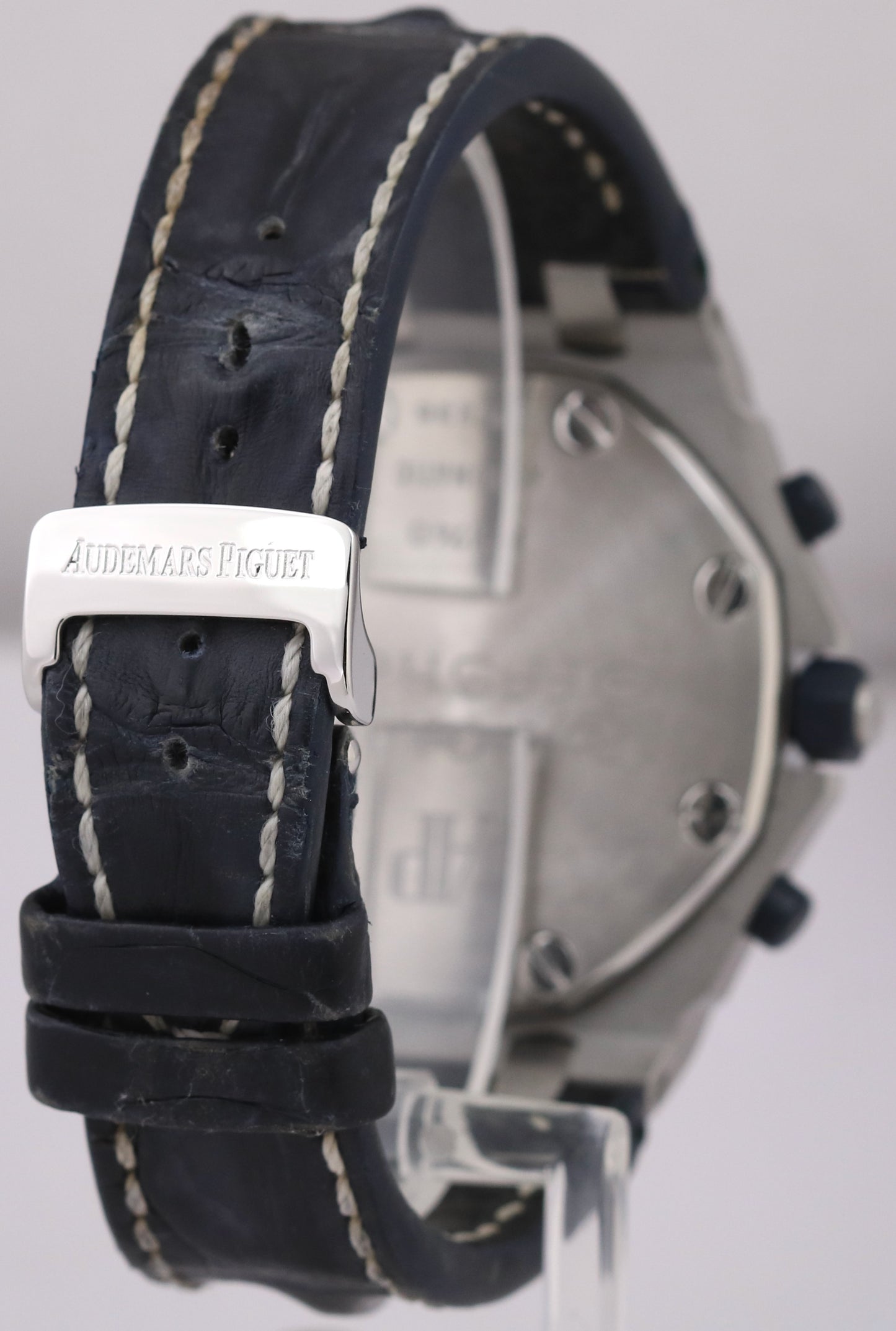 Audemars Piguet Royal Oak Offshore WHITE Blue NAVY Chronograph Steel 26170ST