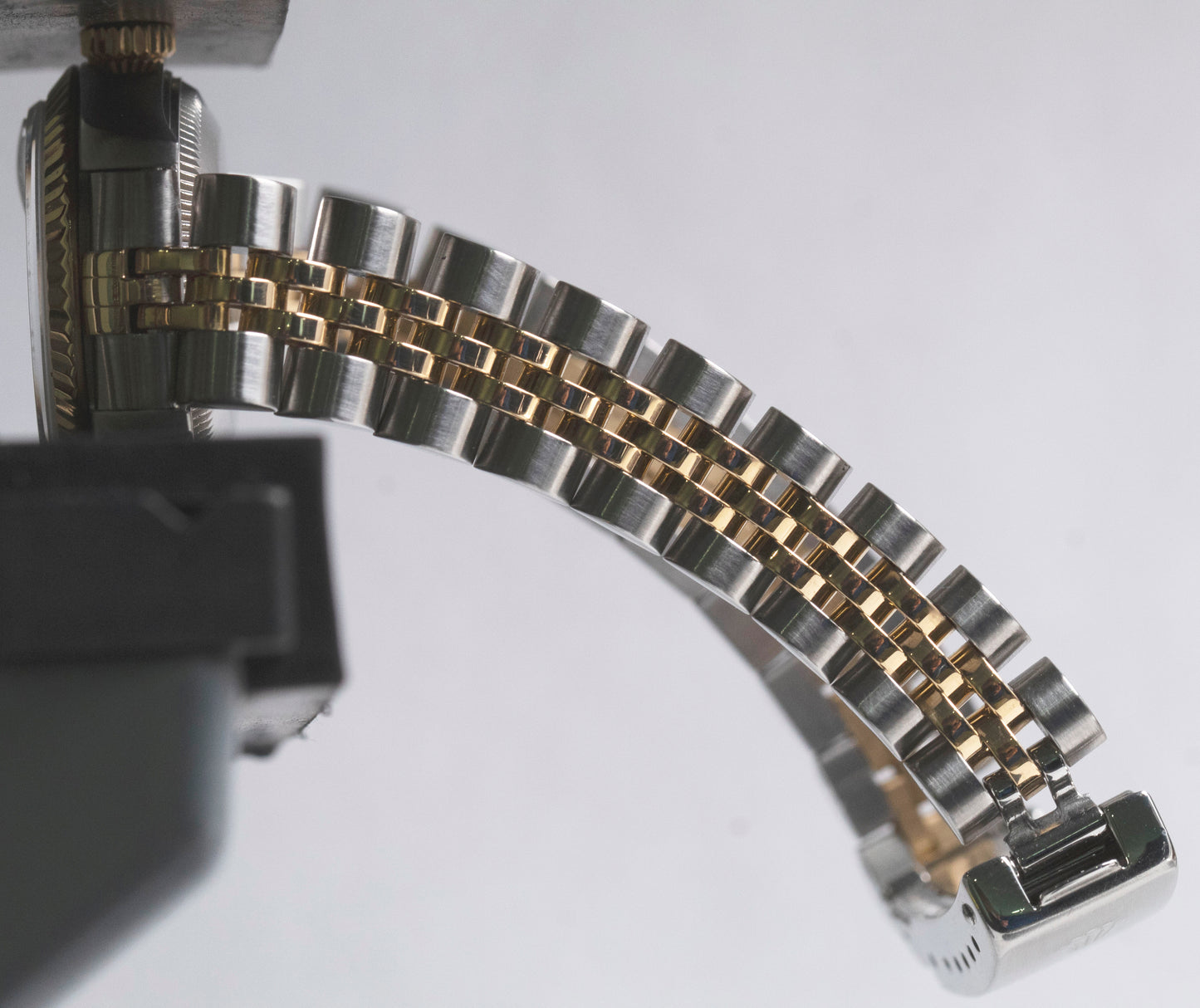 PAPERS Rolex DateJust 26mm RED VIGNETTE DIAMOND 18K Gold Jubilee 69173 BOX B+P