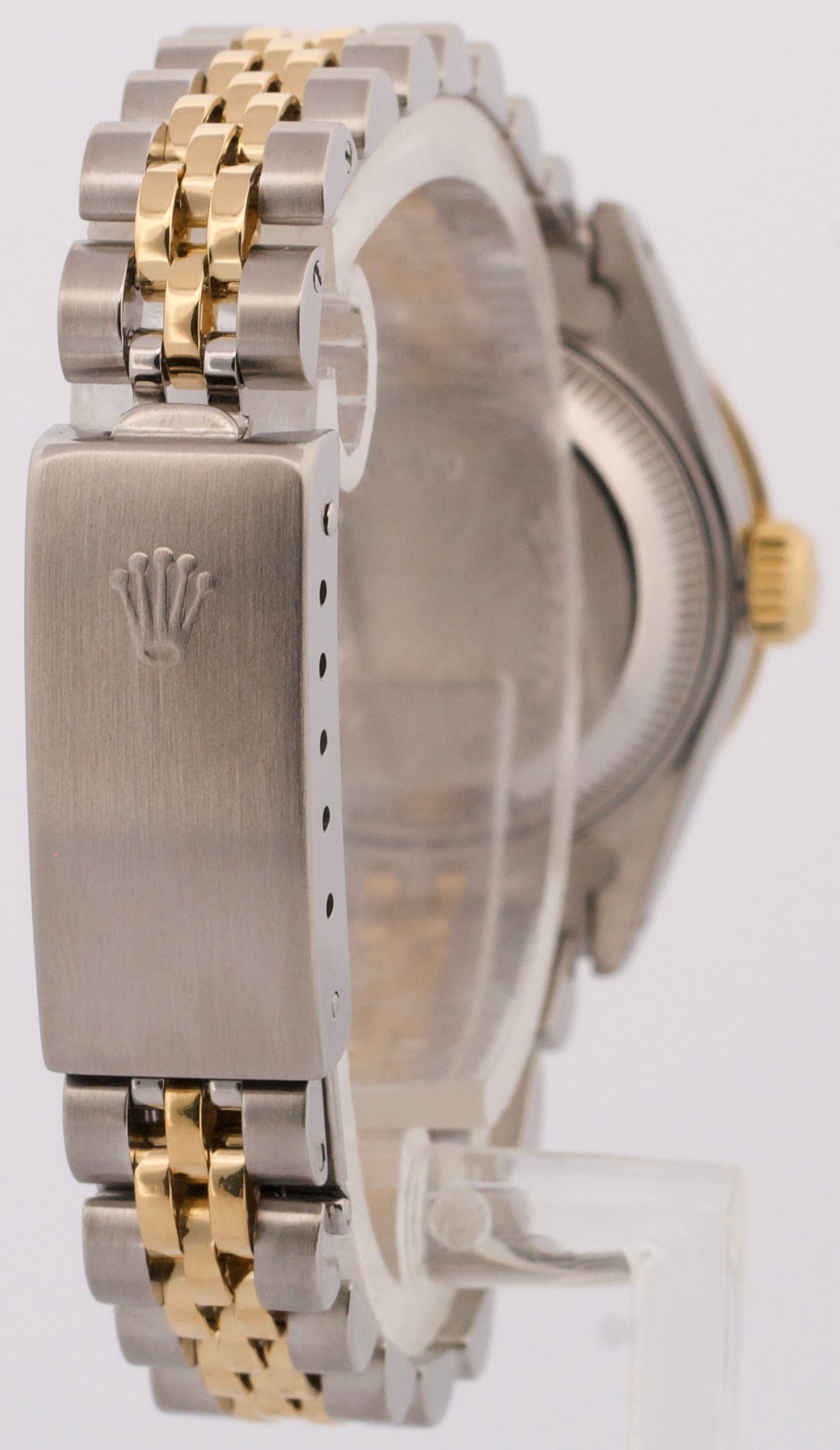 Ladies Rolex DateJust 26mm MOP DIAMOND Two-Tone 18K Gold Steel JUBILEE 69173