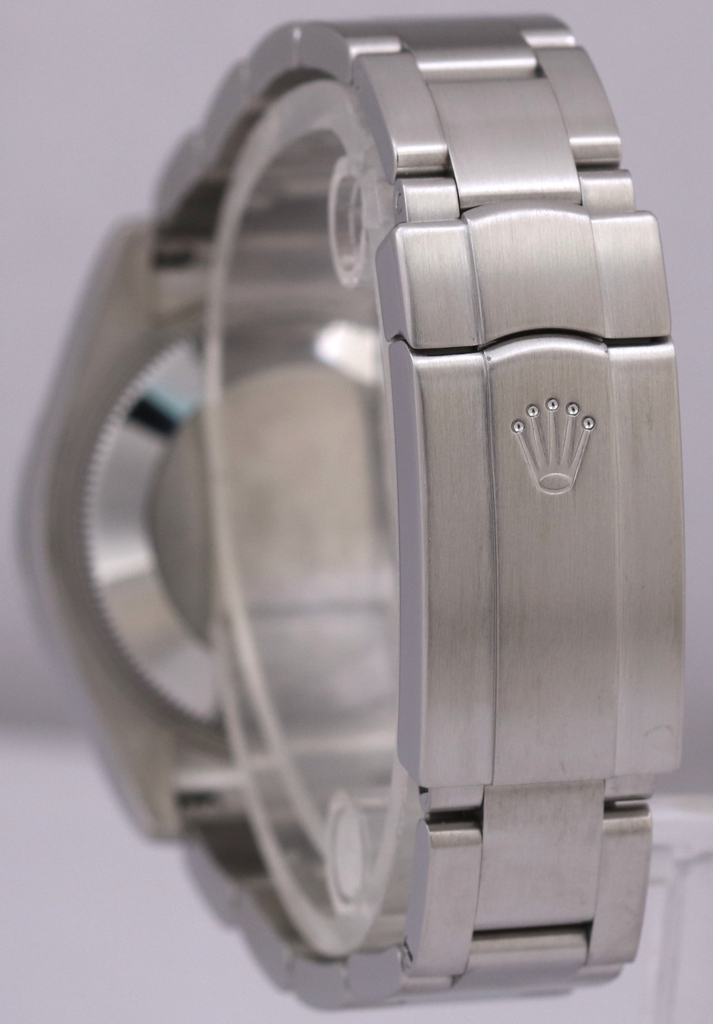 MINT PAPERS Ladies Rolex Oyster Perpetual Steel PINK Black 31mm 177200 Watch BOX