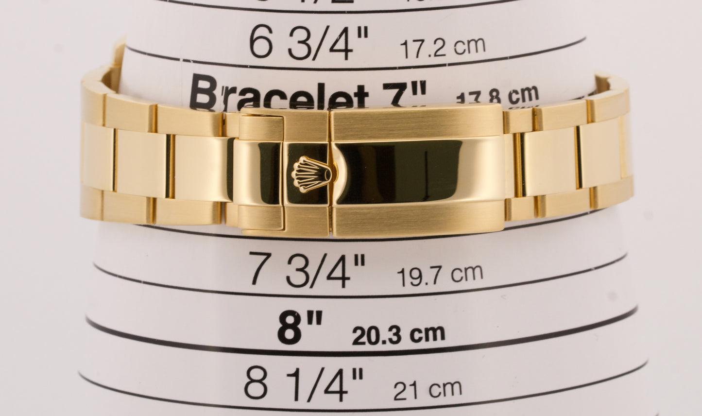SEPT 2025 RSC Rolex Yacht-Master II 18K Yellow Gold White Blue 44mm 116688 BOX