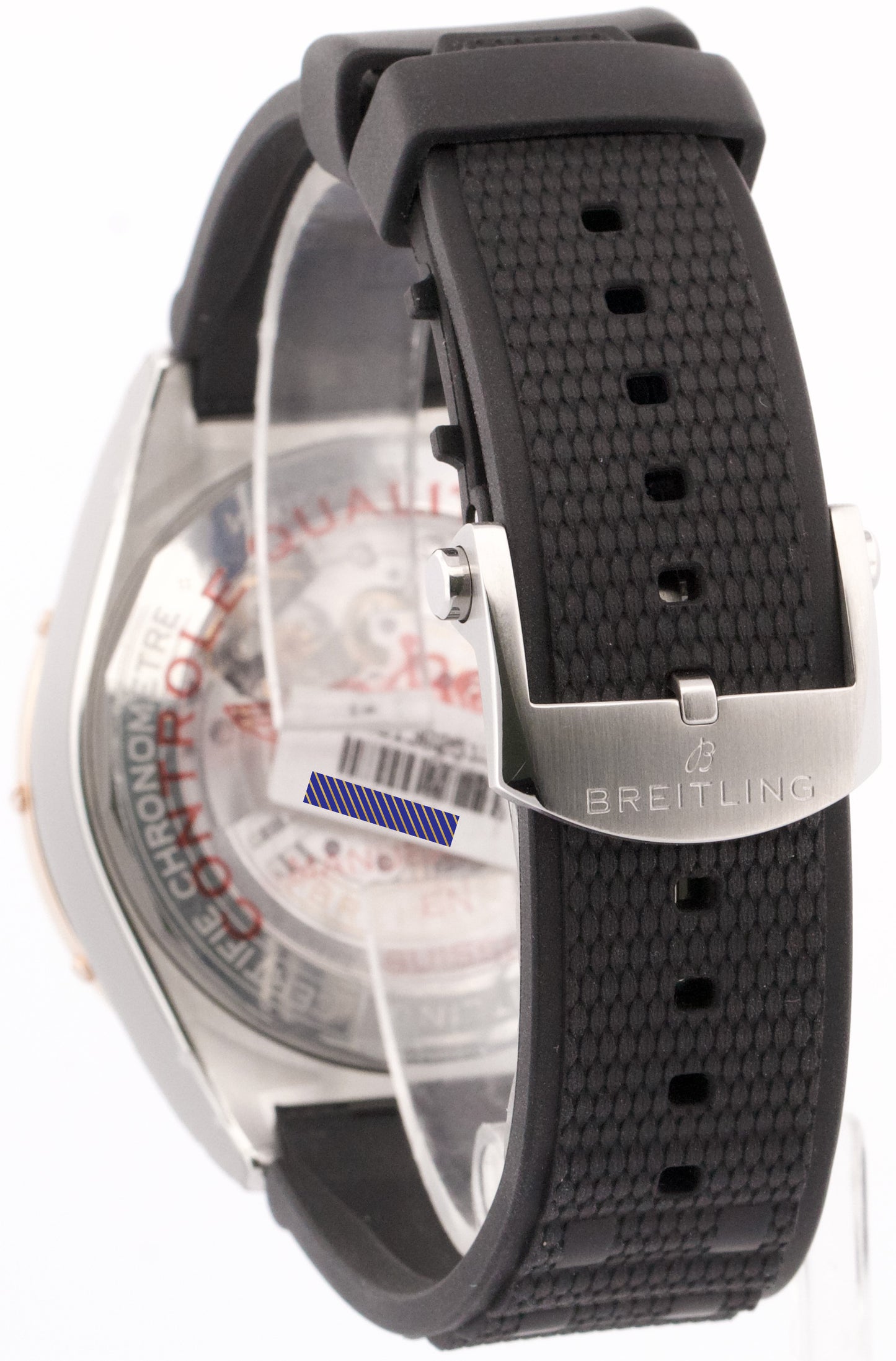 NEW JULY 2025 PAPERS Breitling Super Chronomat GREEN 18K Gold 44mm UB0136 BOX