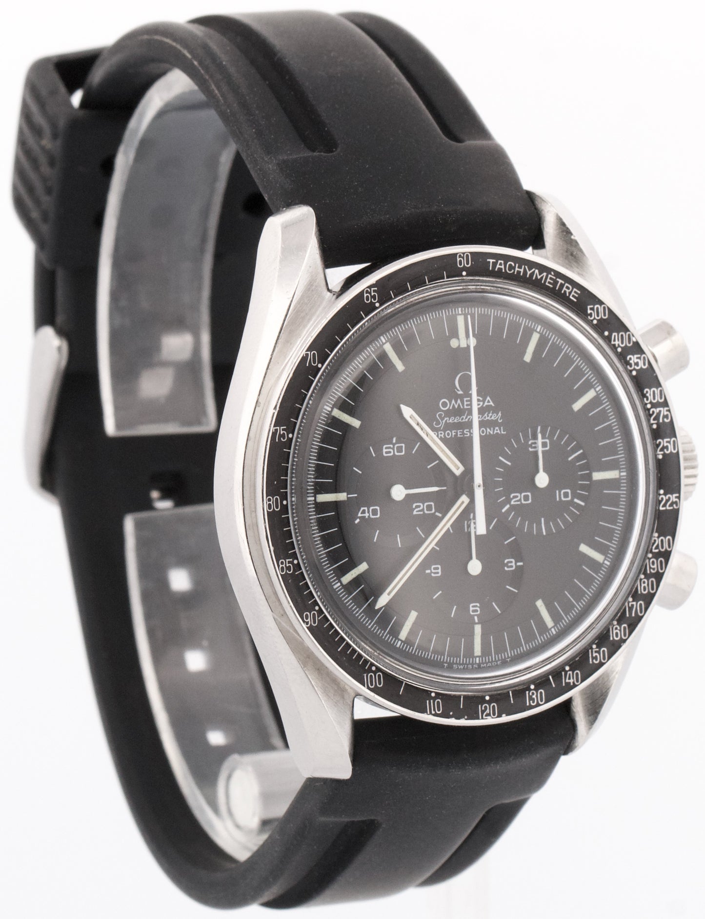 VINTAGE Omega Speedmaster DOT OVER 90 42mm Chronograph DON 90 Steel 145.022-69