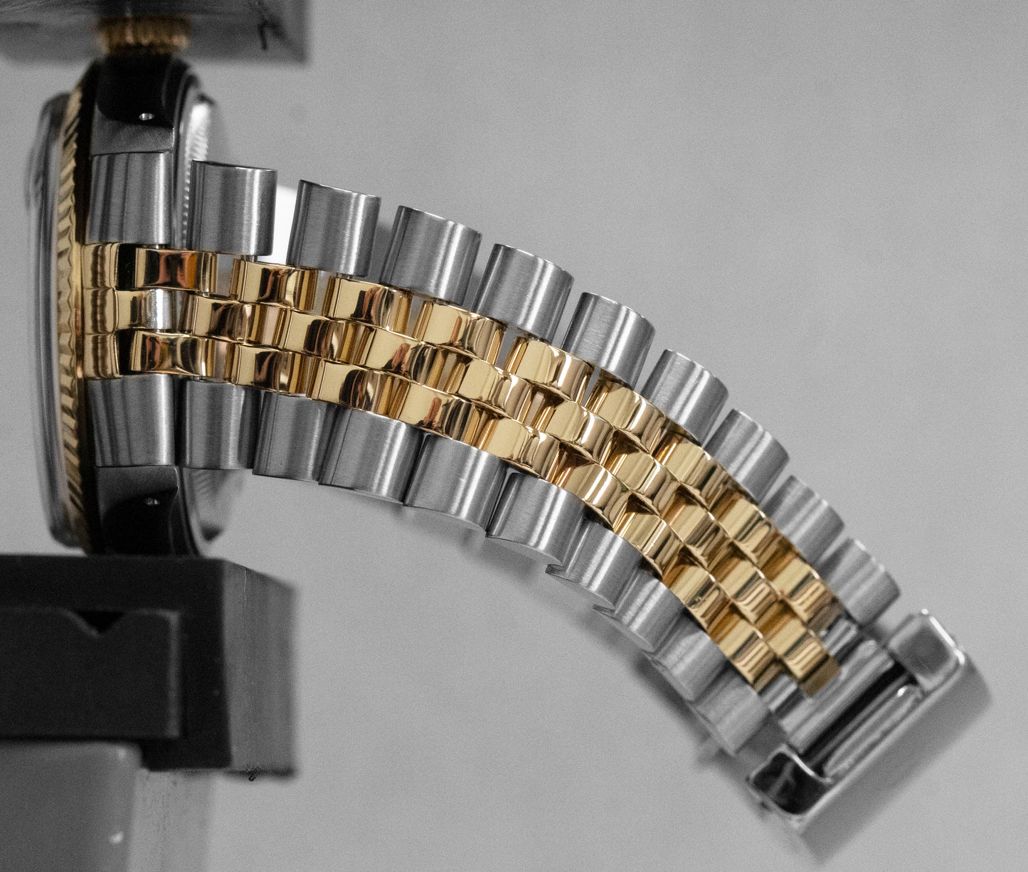 Rolex DateJust CHAMPAGNE Two-Tone 18K Yellow Gold Steel 36mm 16013 Watch