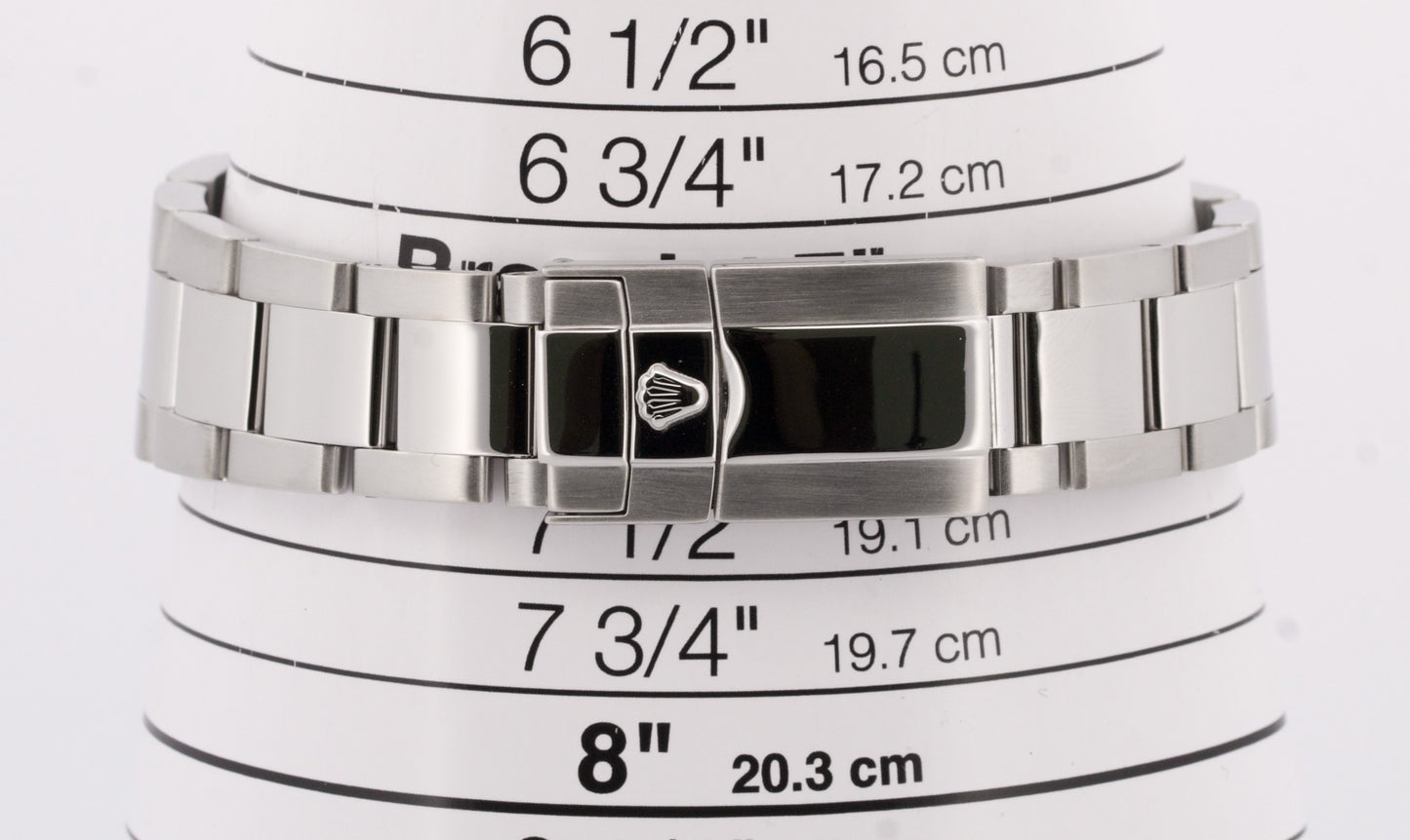 Rolex Daytona Cosmograph BLACK Stainless Steel Chronograph 40mm 116520 Watch