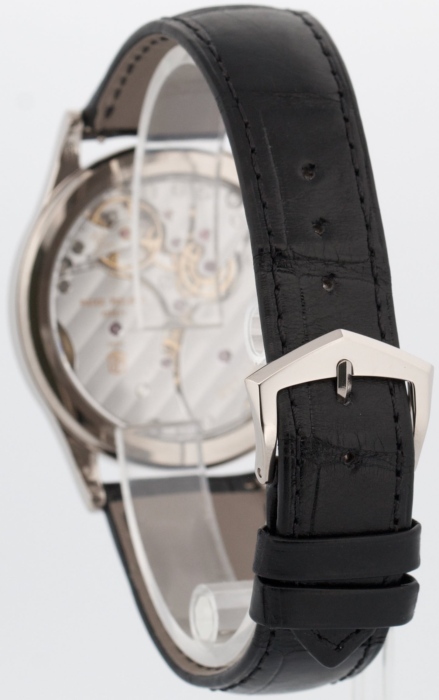 2022 PAPERS Patek Philippe Calatrava RHODIUM 18K White Gold 39mm 6119G Watch BOX
