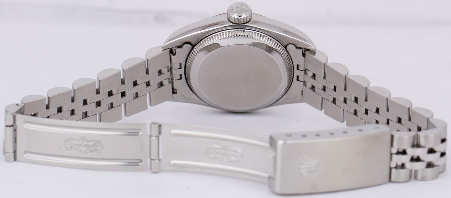 MINT Rolex Oyster Perpetual 24mm MOP DIAMOND Steel 18K Gold Jubilee Watch 67194