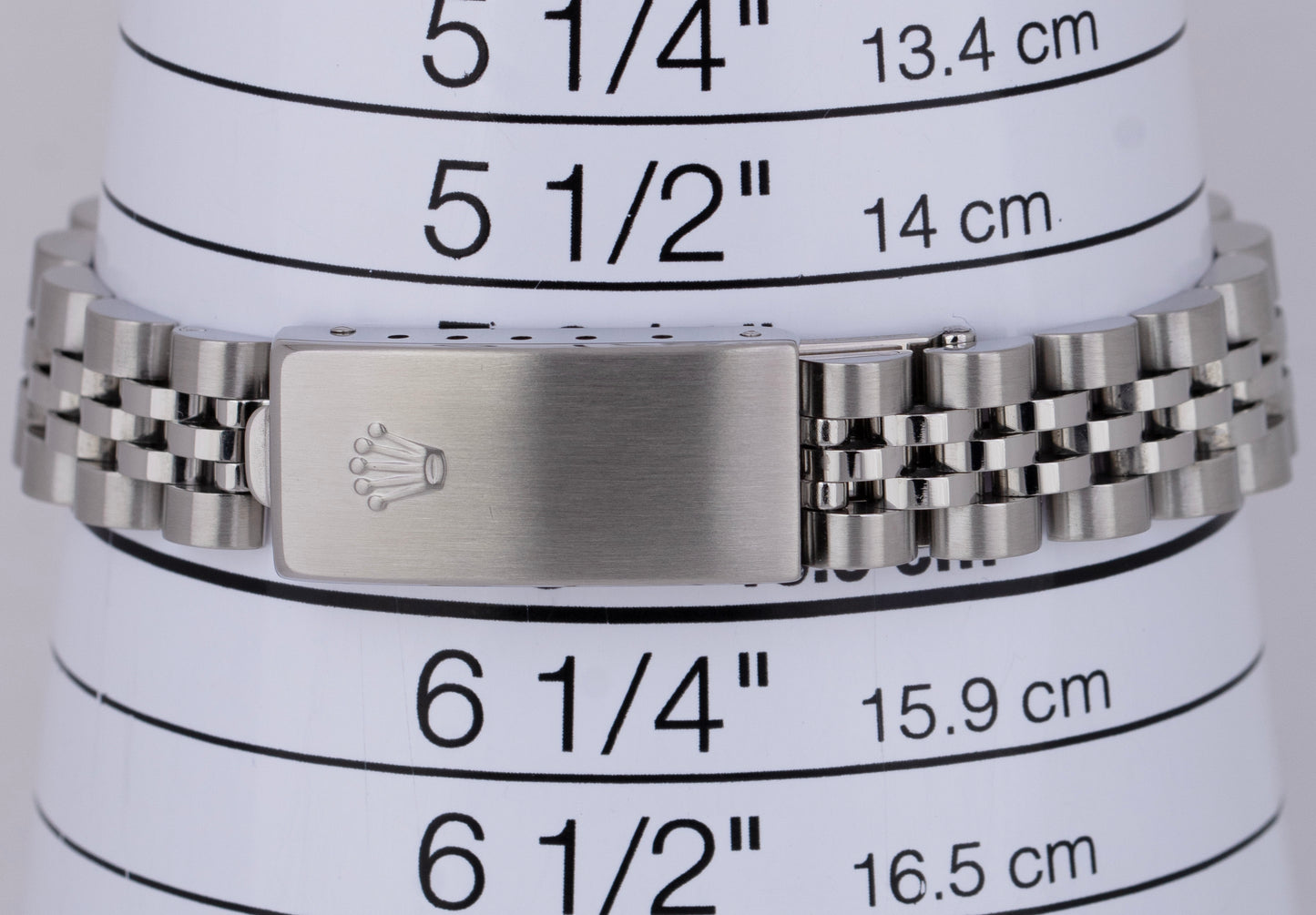 MINT Rolex Oyster Perpetual 24mm MOP DIAMOND Steel 18K Gold Jubilee Watch 67194