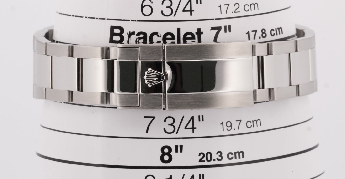 Rolex Yacht-Master II 44mm BLUE HANDS White Steel Ceramic Regatta 116680 Watch