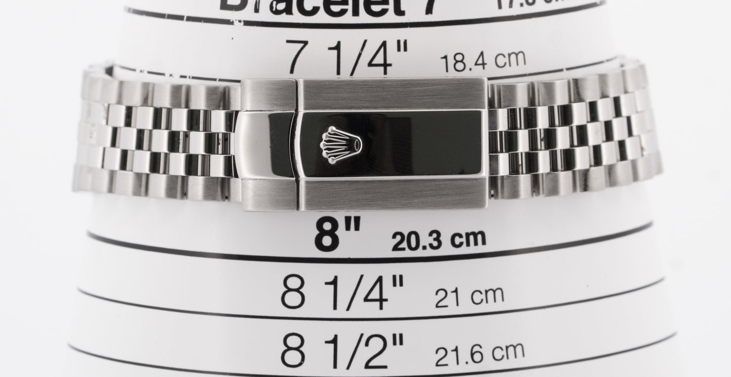 2025 PAPERS Rolex DateJust 41 MINT GREEN 18K Gold Steel 41mm JUBILEE 126334 BOX