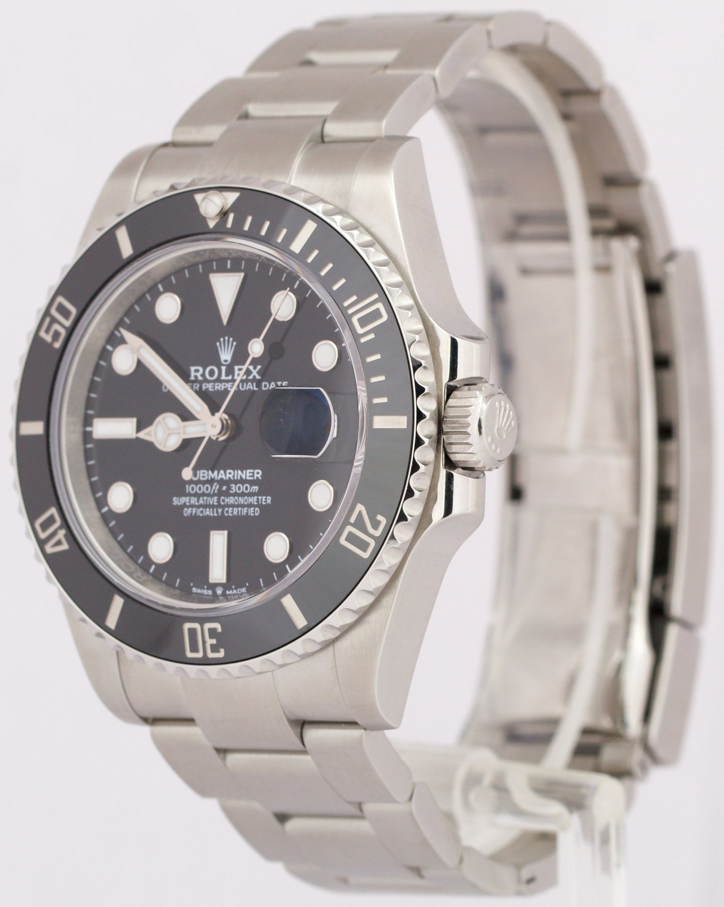 2023 Rolex Submariner Date 41 Stainless Steel BLACK Ceramic 41mm Watch 126610 LN