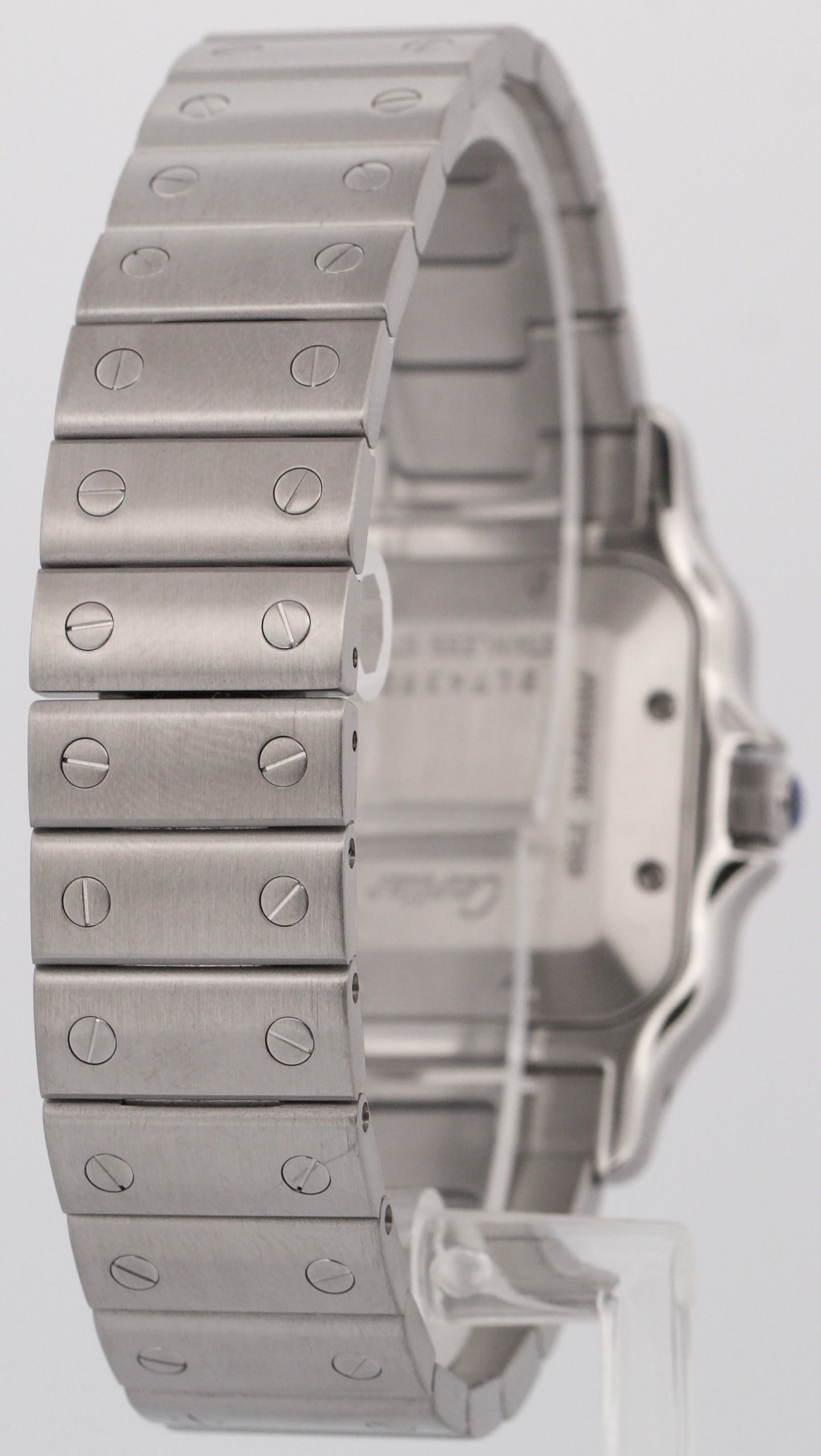 Cartier Santos Galbee 29mm IVORY ROMAN Stainless Steel Automatic 2319 W20055D6
