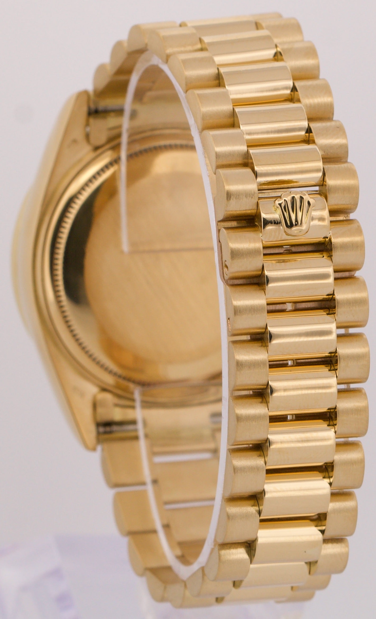 VINTAGE 1978 Rolex Day-Date President CHAMPAGNE DIAMOND 36mm 18K Watch 18038