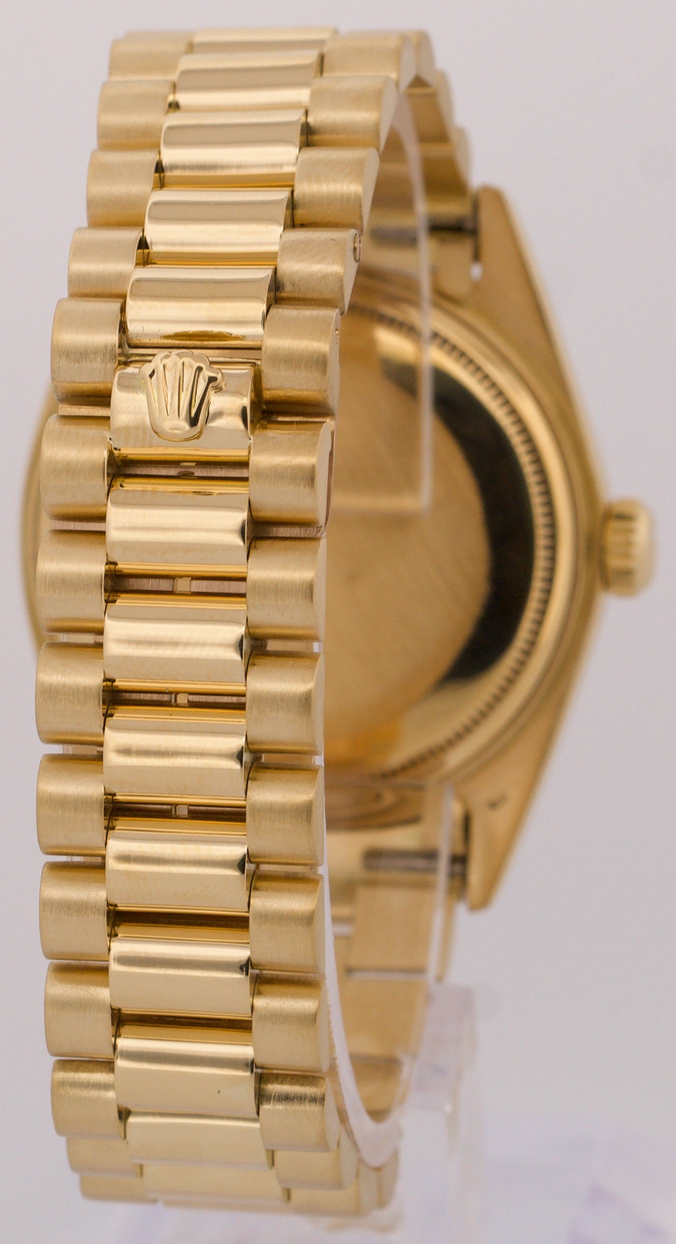 VINTAGE 1978 Rolex Day-Date President CHAMPAGNE DIAMOND 36mm 18K Watch 18038